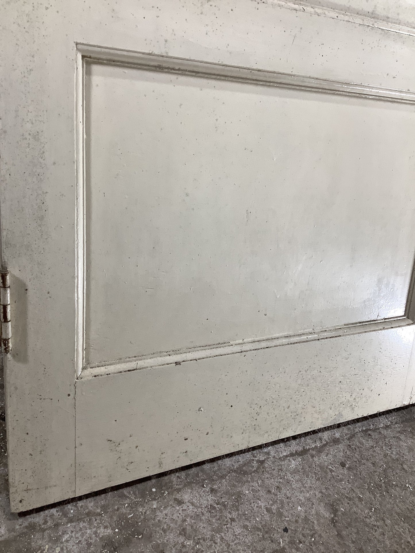 12th Pic 1970s Internal Glazed Painted Pine Reclaimed Door