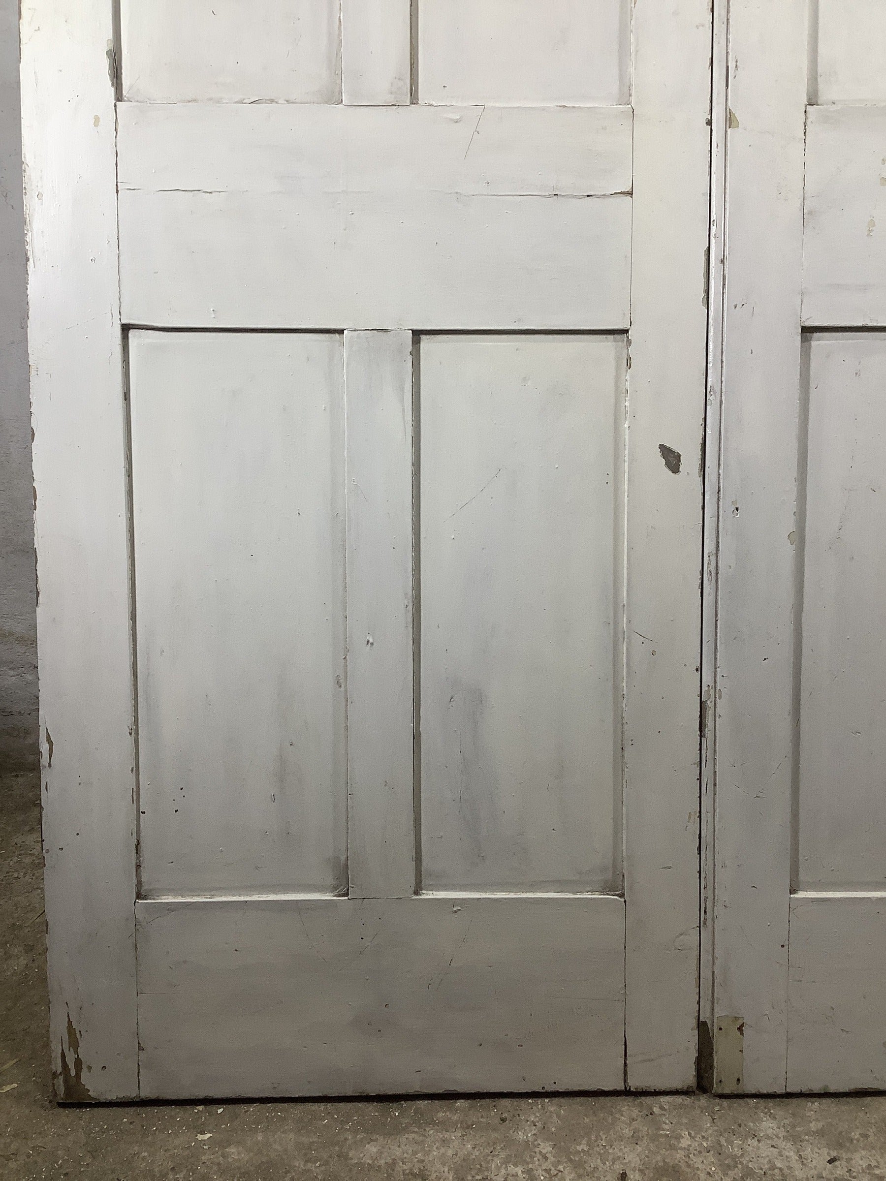 10th Pic Victorian Internal Painted  Pine Reclaimed Door