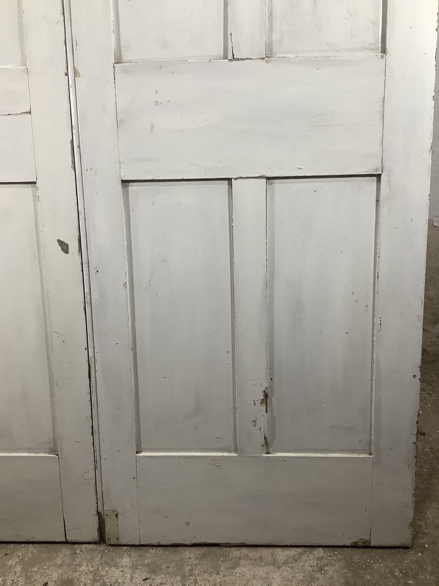 11th Pic Victorian Internal Painted  Pine Reclaimed Door