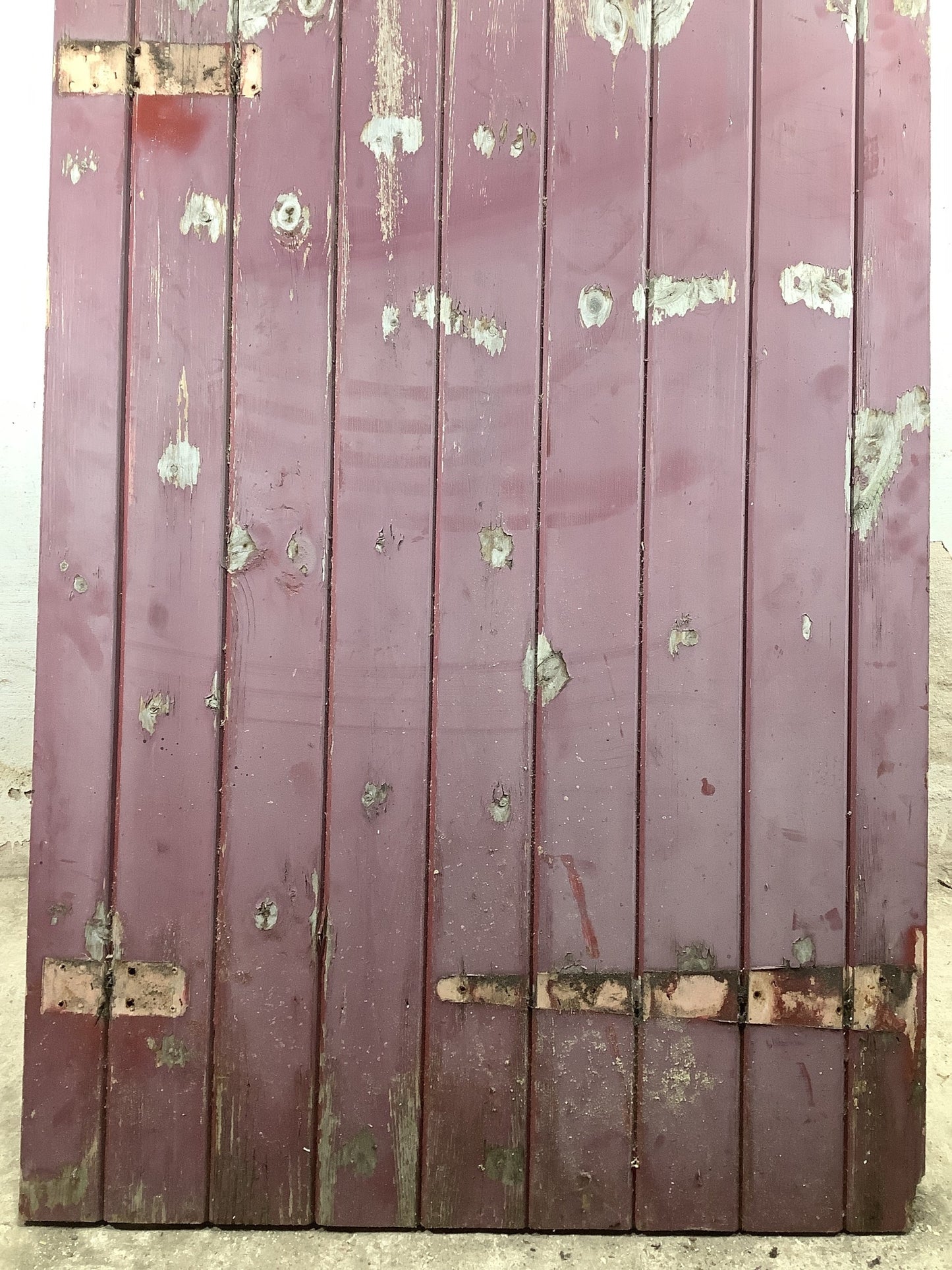 3rd Pic Old Painted Pine Reclaimed Door