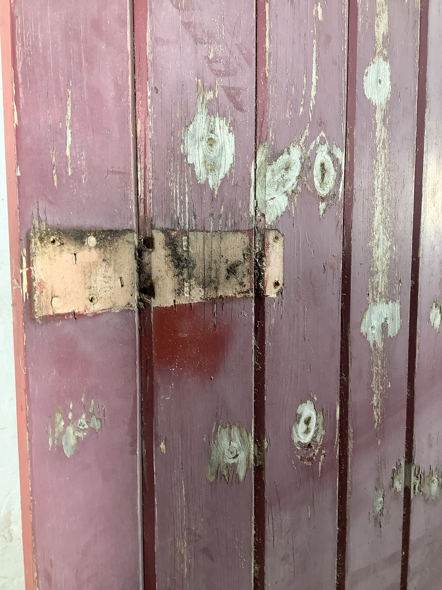 4th Picture showing old screw holes
