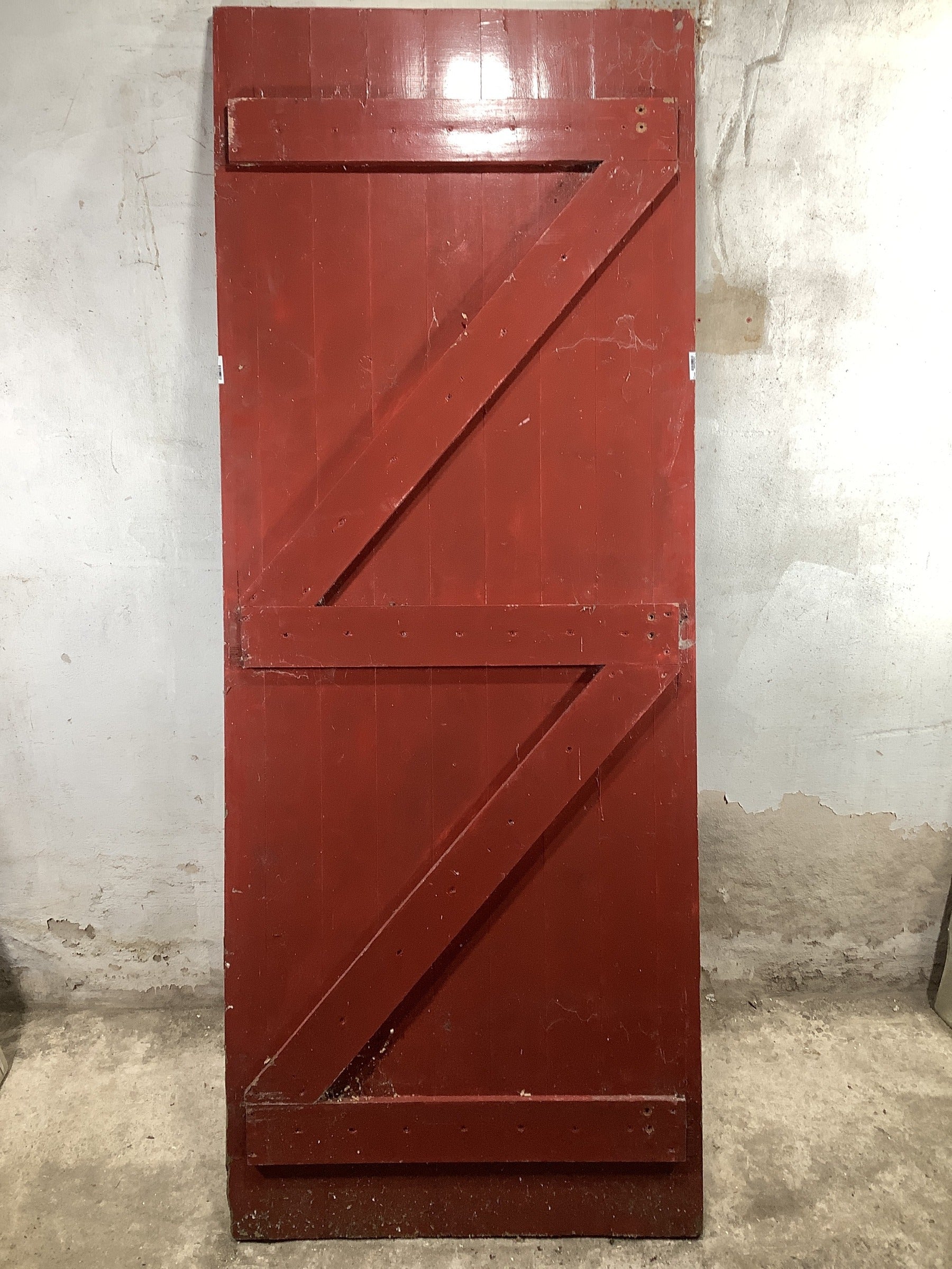 7th Pic Old Painted  Pine Reclaimed Door