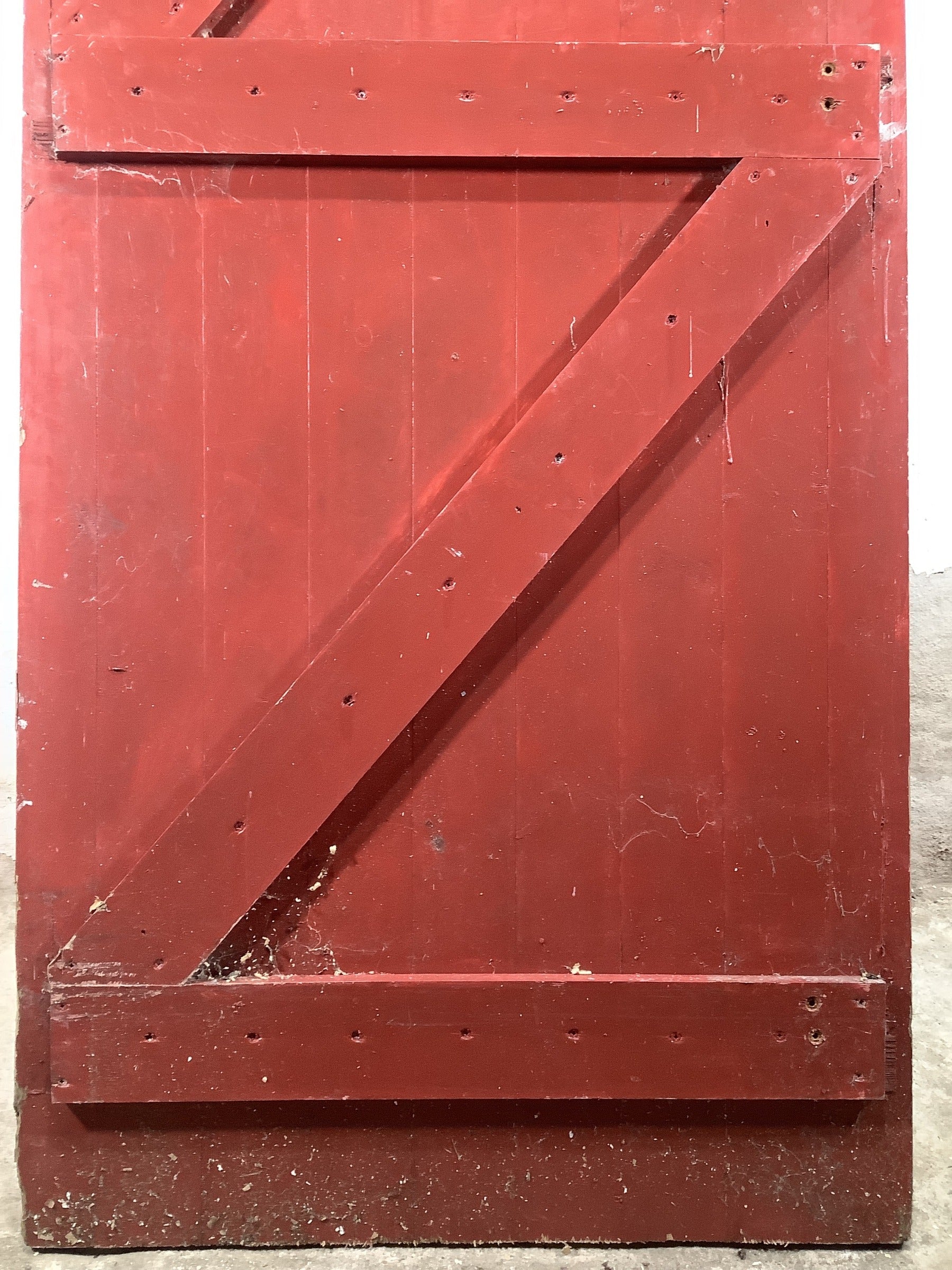9th Pic Old Painted  Pine Reclaimed Door