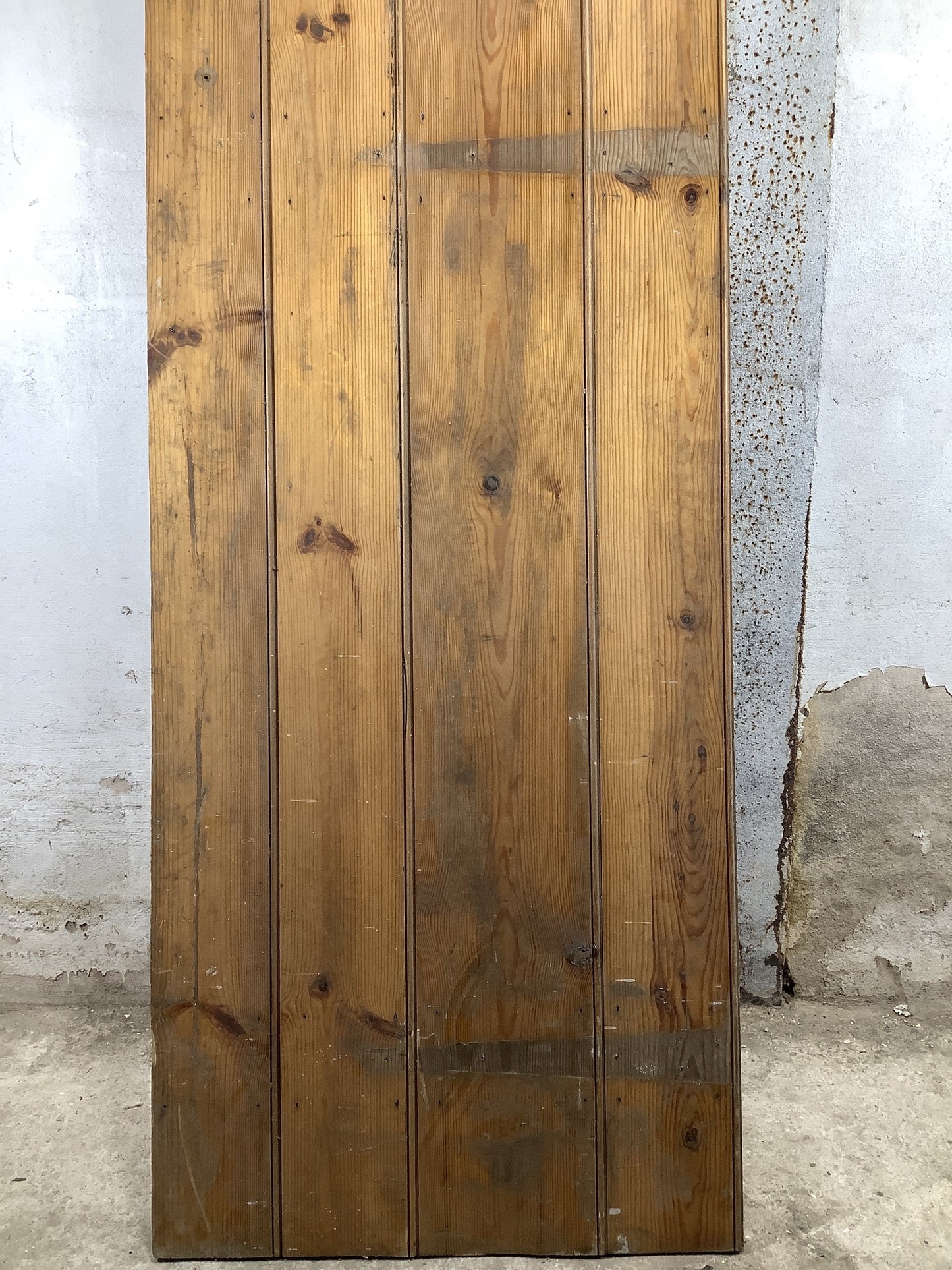 3rd Pic Old Internal Stripped  Pine Reclaimed Door