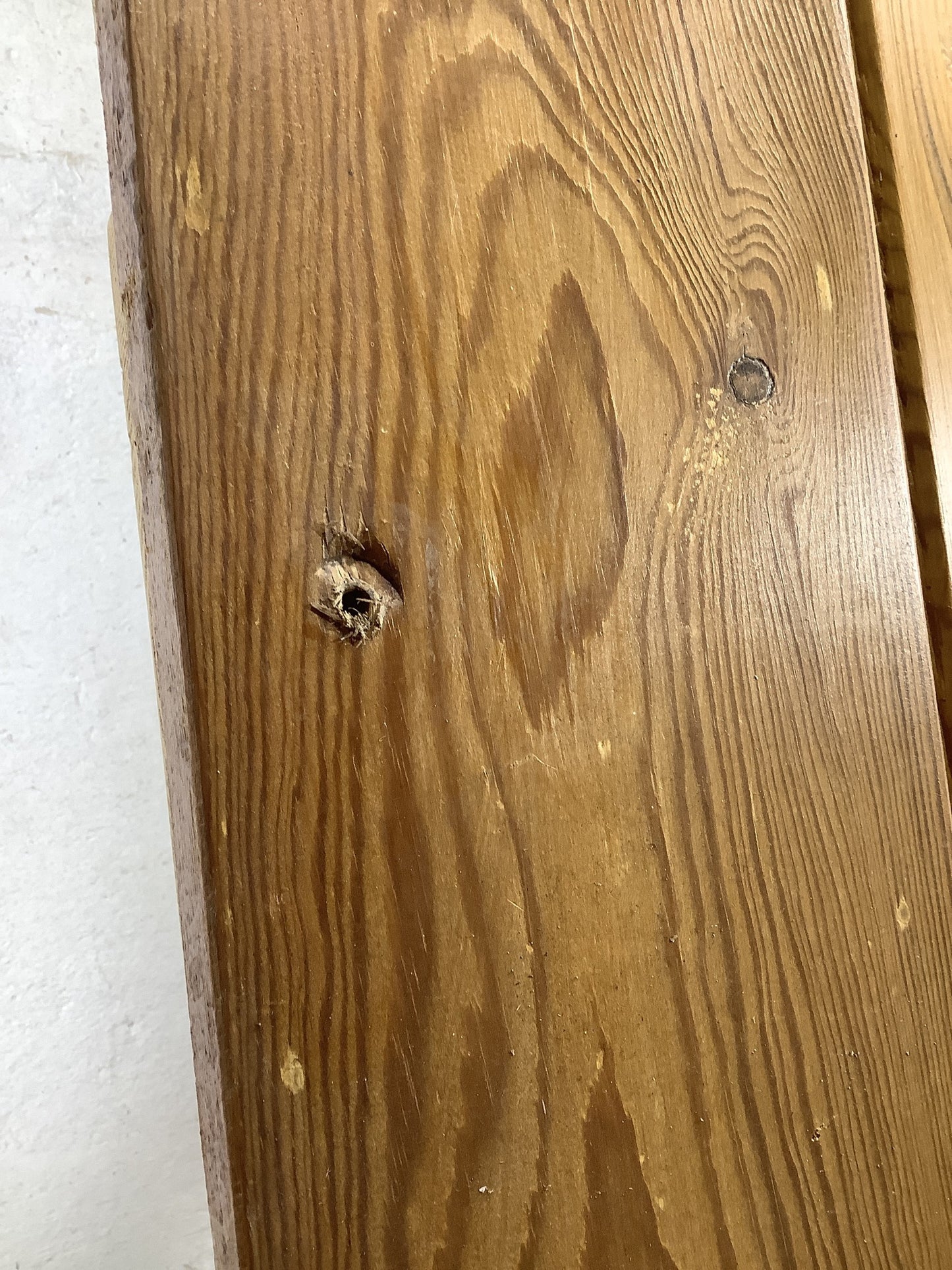 5th Pic Old Internal Stripped & Painted Pine Reclaimed Door