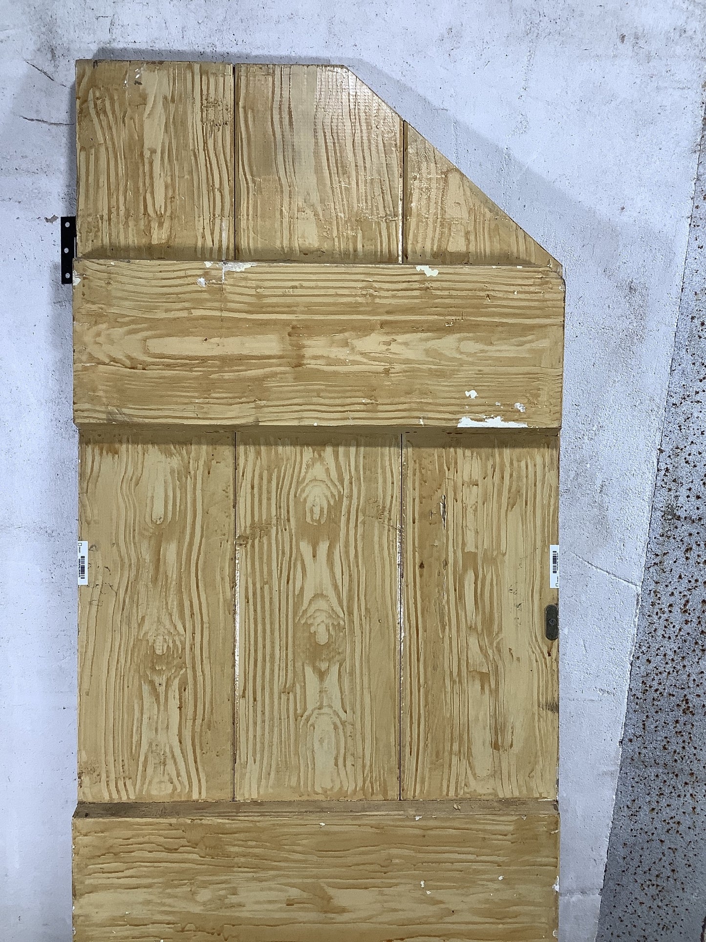 8th Pic Old Internal Stripped & Painted Pine Reclaimed Door