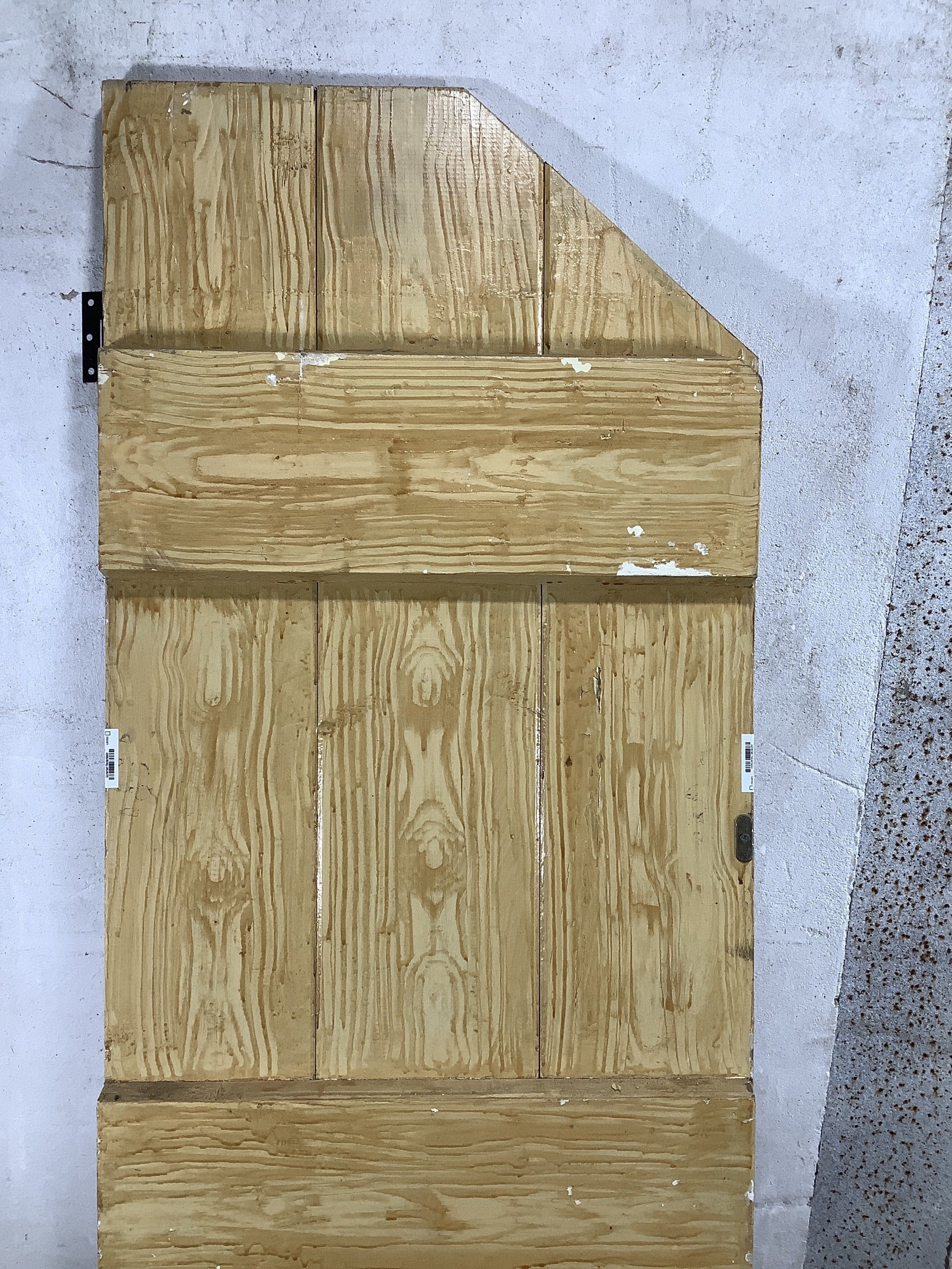 8th Pic Old Internal Stripped & Painted Pine Reclaimed Door