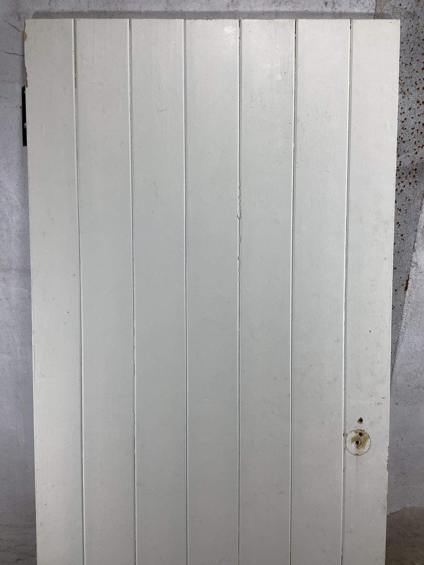 2nd Pic Old Internal Painted  Pine Reclaimed Door