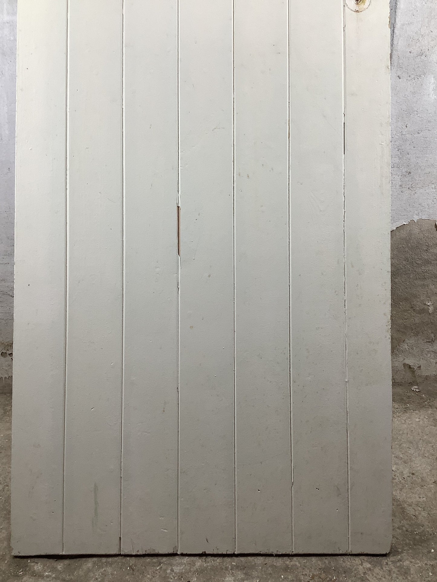3rd Pic Old Internal Painted  Pine Reclaimed Door