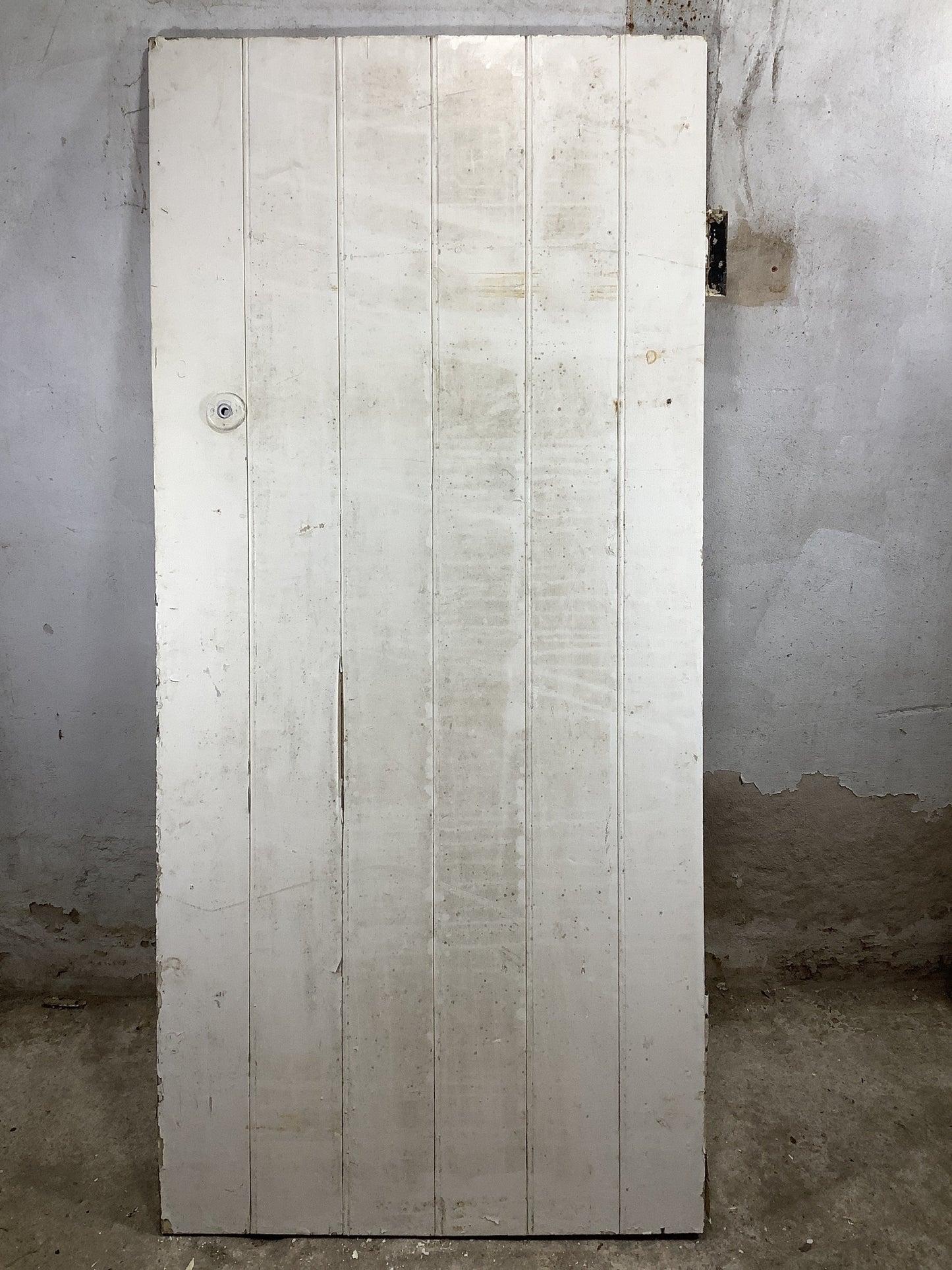 7th Pic Victorian Painted  Pine Reclaimed Door