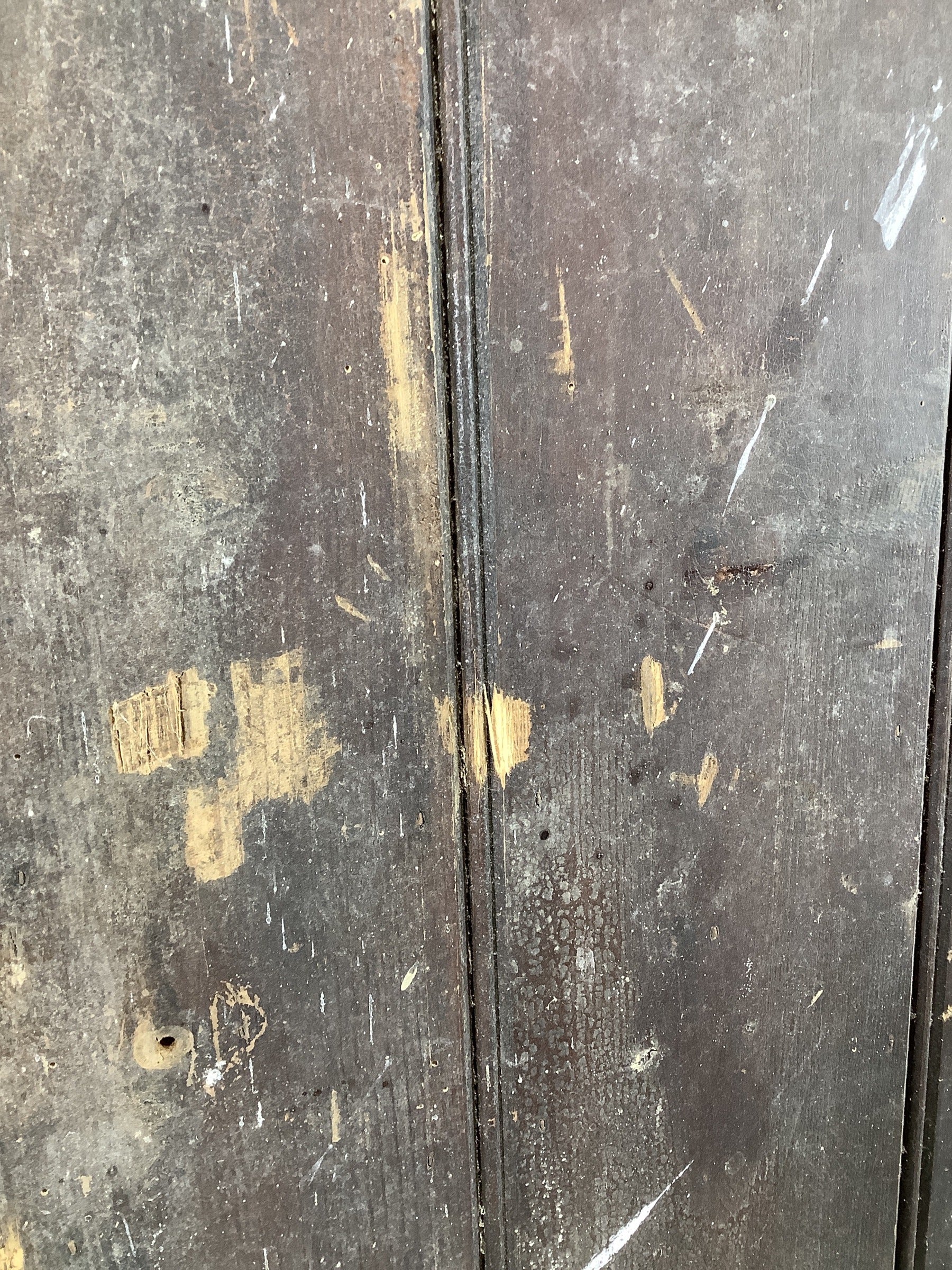 5th Pic Old Internal Painted  Pine Reclaimed Door