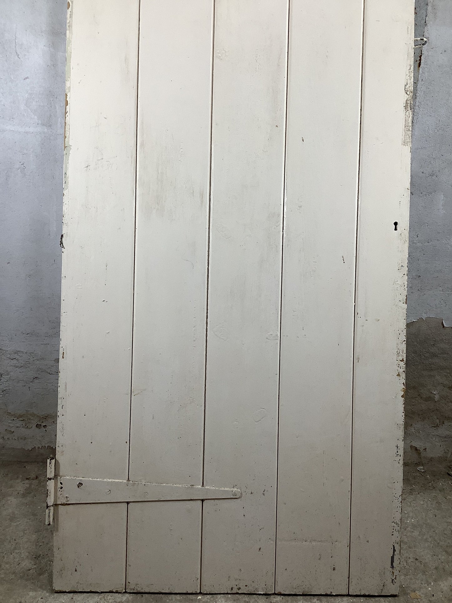 3rd Pic Old Internal Painted  Pine Reclaimed Door
