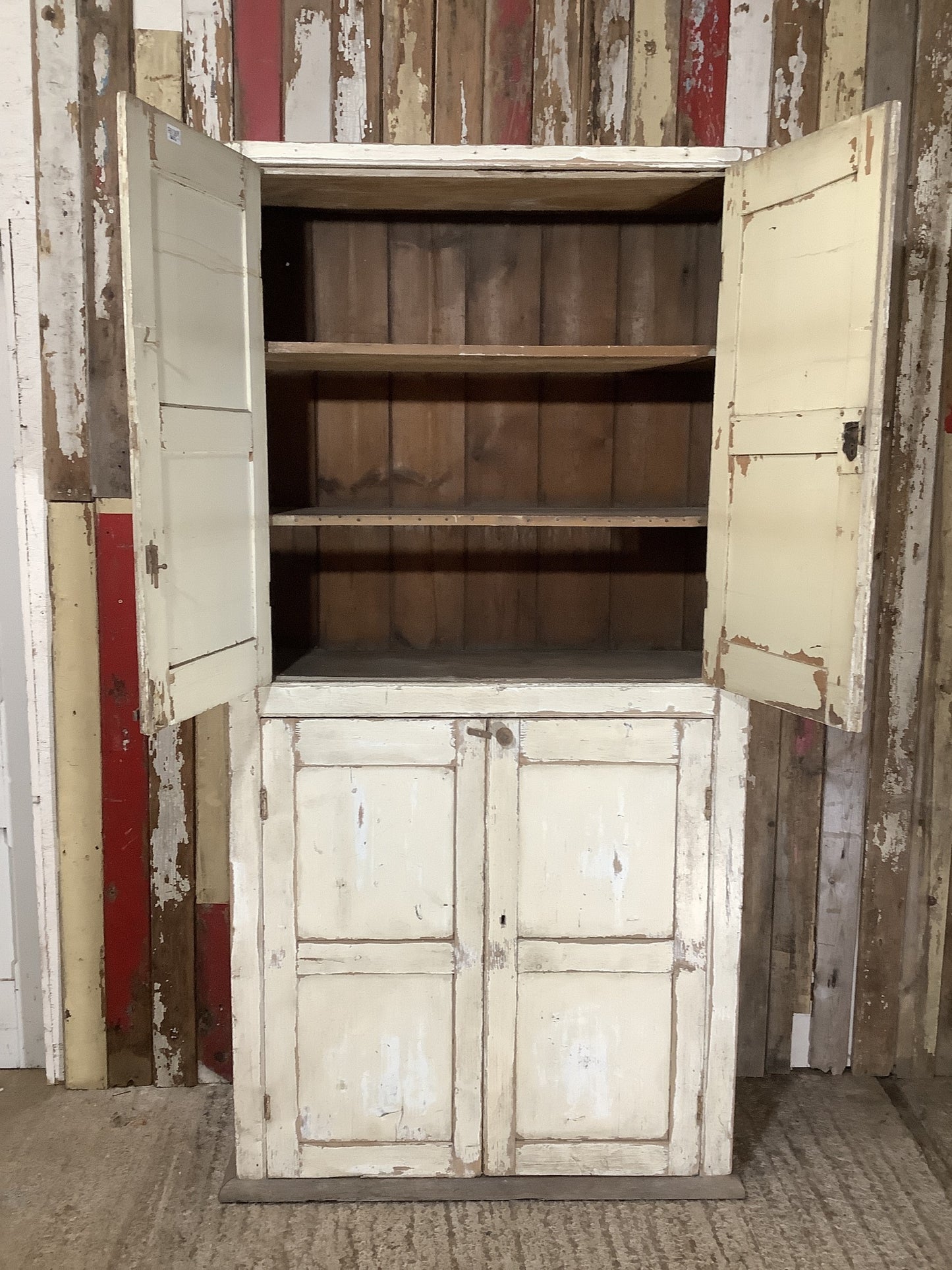 Inside top cupboard