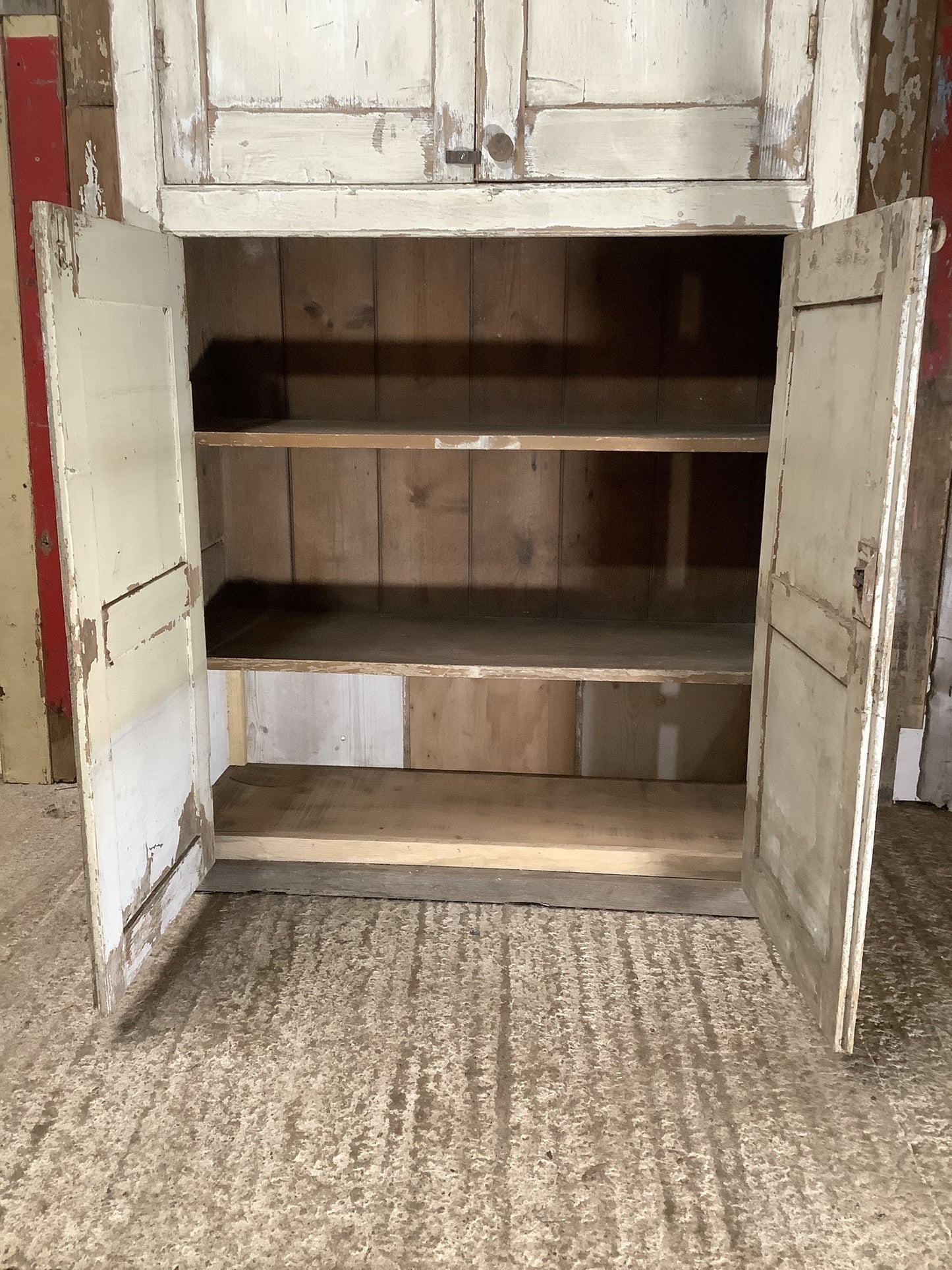 Inside bottom cupboard