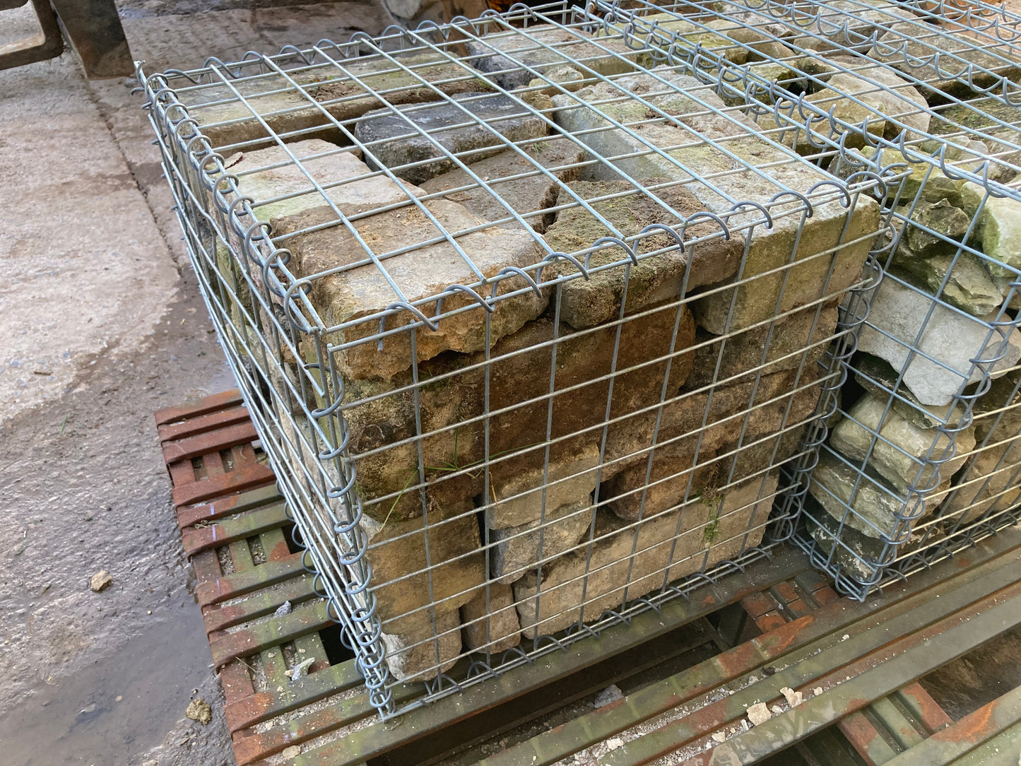 Reclaimed Concrete Brick Seconds for Gabion Baskets Per Bulk Bag