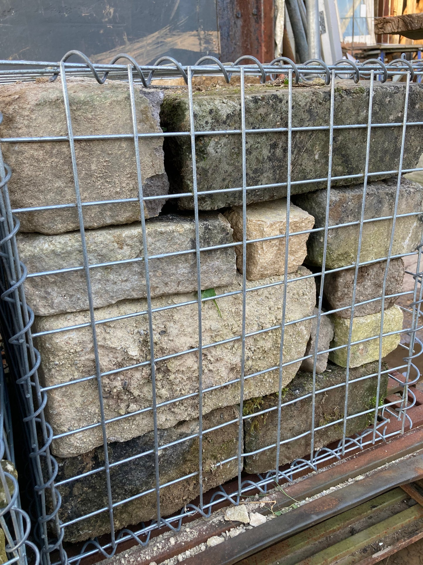 Reclaimed Concrete Brick Seconds for Gabion Baskets Per Bulk Bag