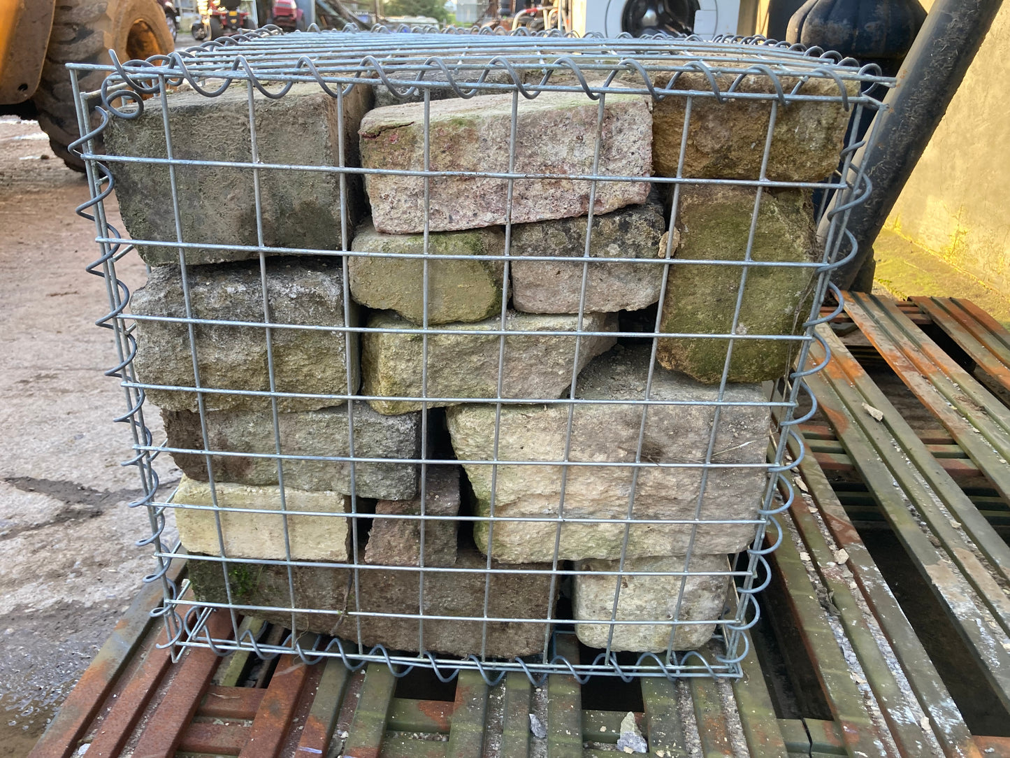 Reclaimed Concrete Brick Seconds for Gabion Baskets Per Bulk Bag