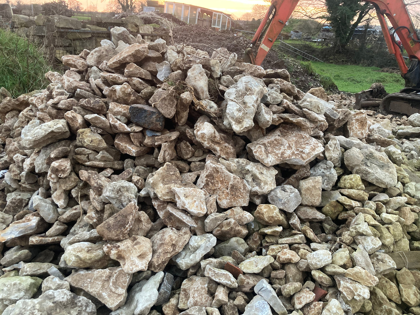 Dry Stone Walling Stone Per Dumpy Bulk Bag