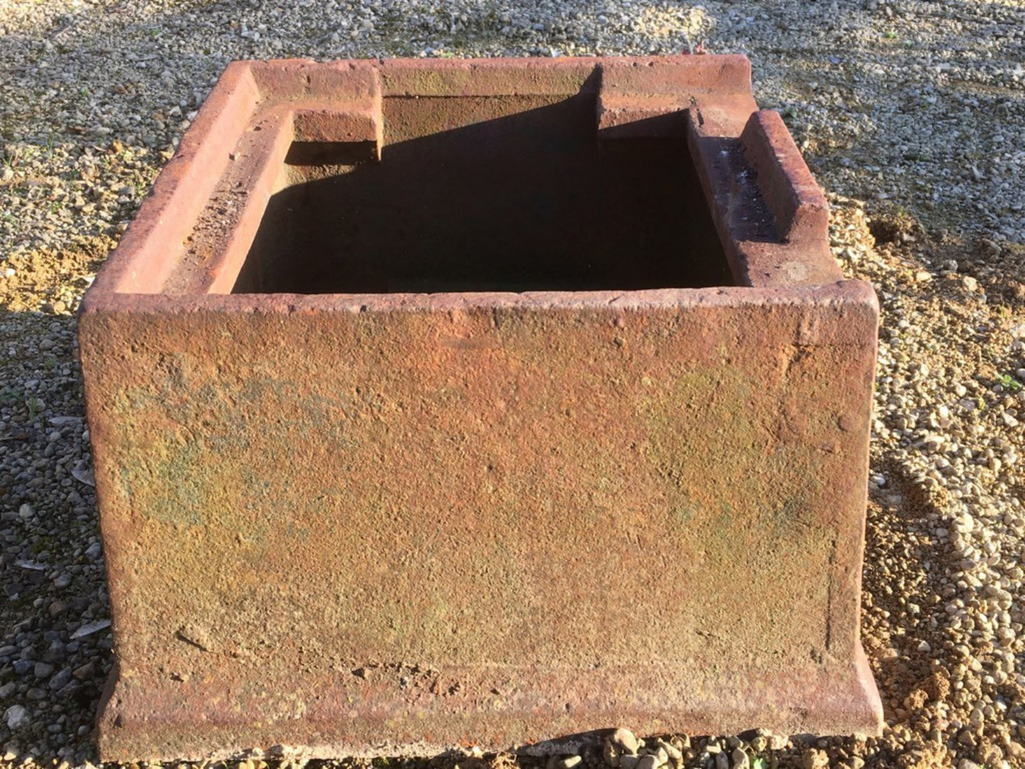 10" High Salvaged Old Cast Iron Blacksmith Farrier Anvil Stand Base