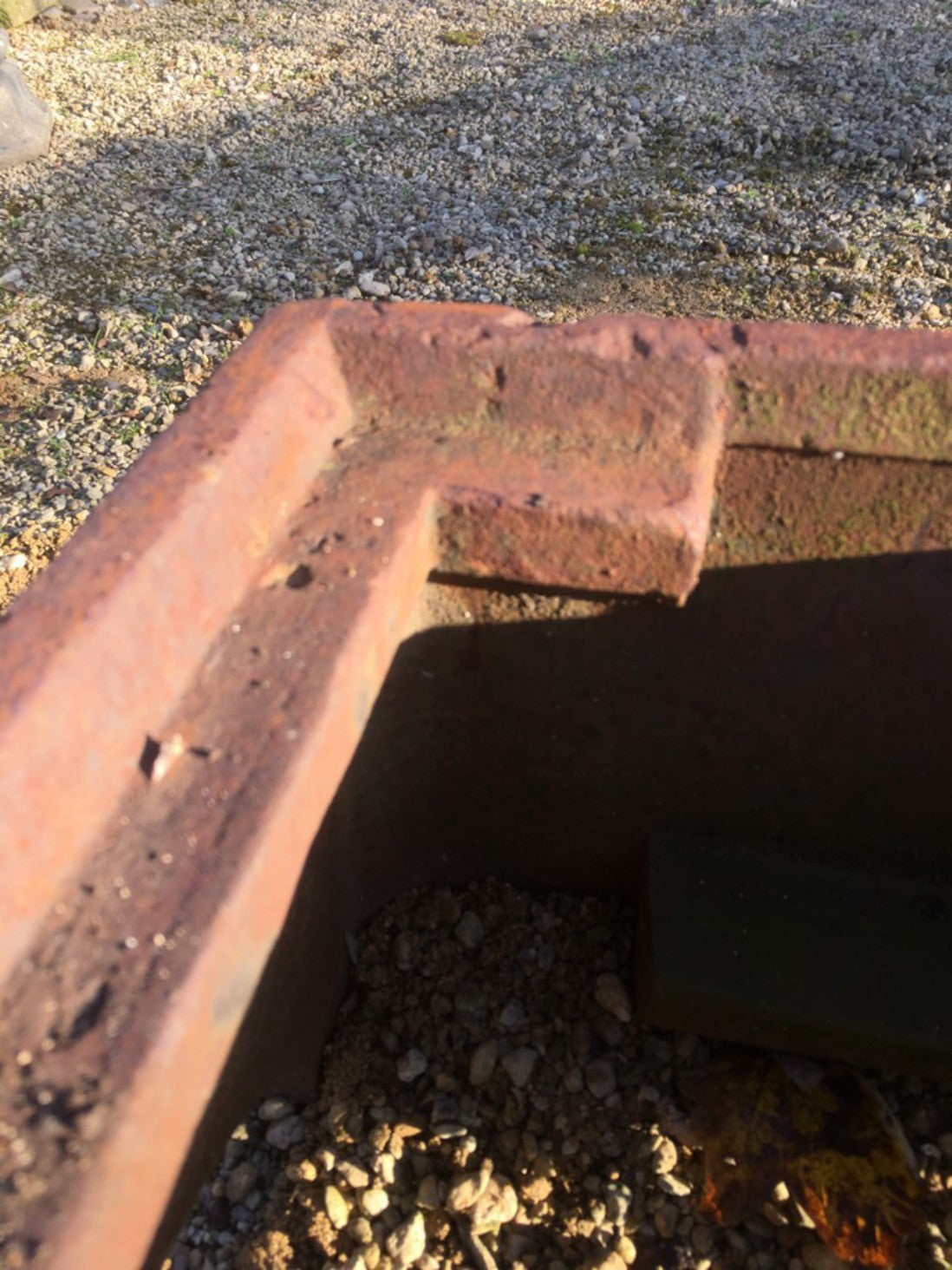 10" High Salvaged Old Cast Iron Blacksmith Farrier Anvil Stand Base