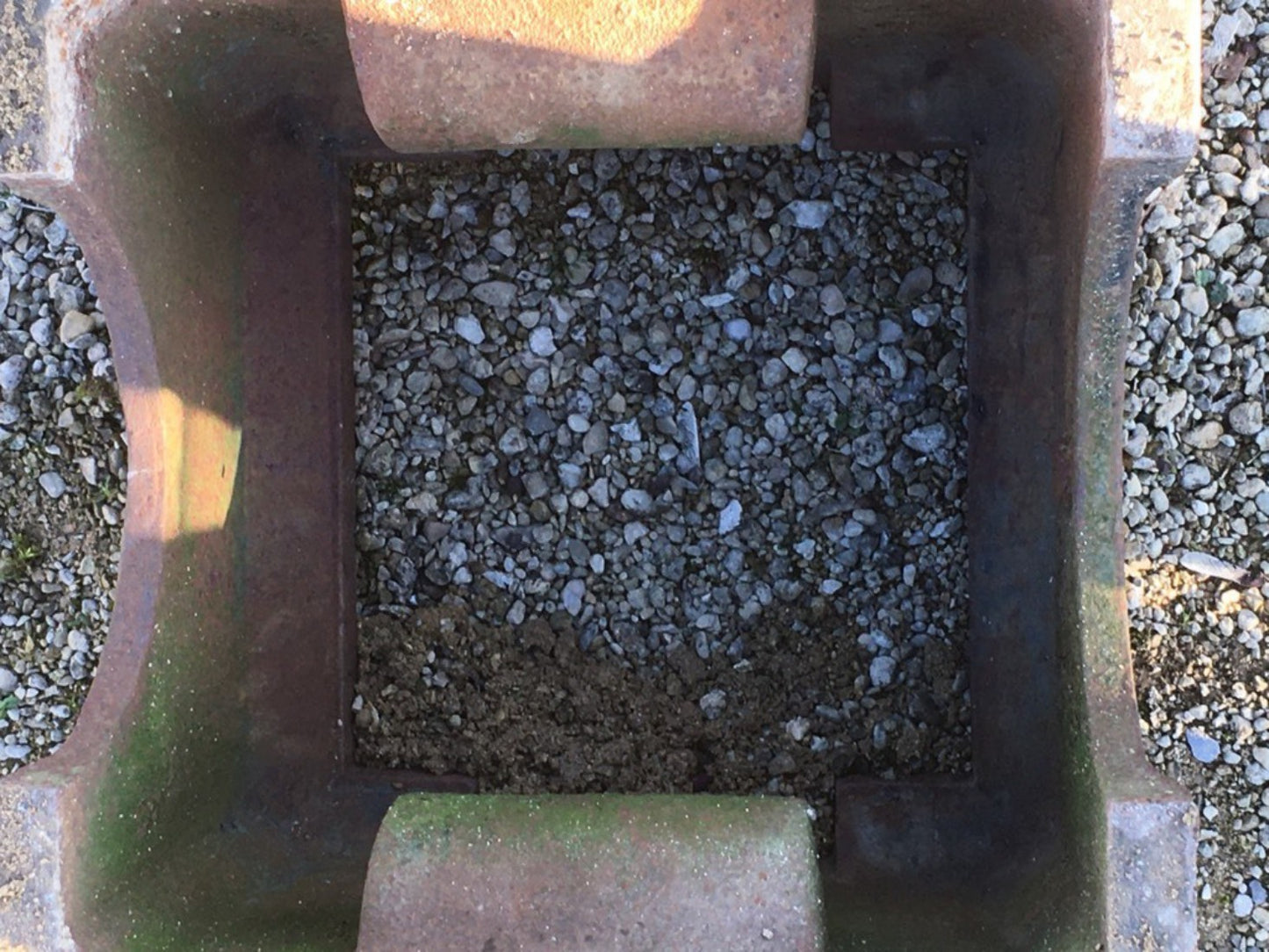 10" High Salvaged Old Cast Iron Blacksmith Farrier Anvil Stand Base