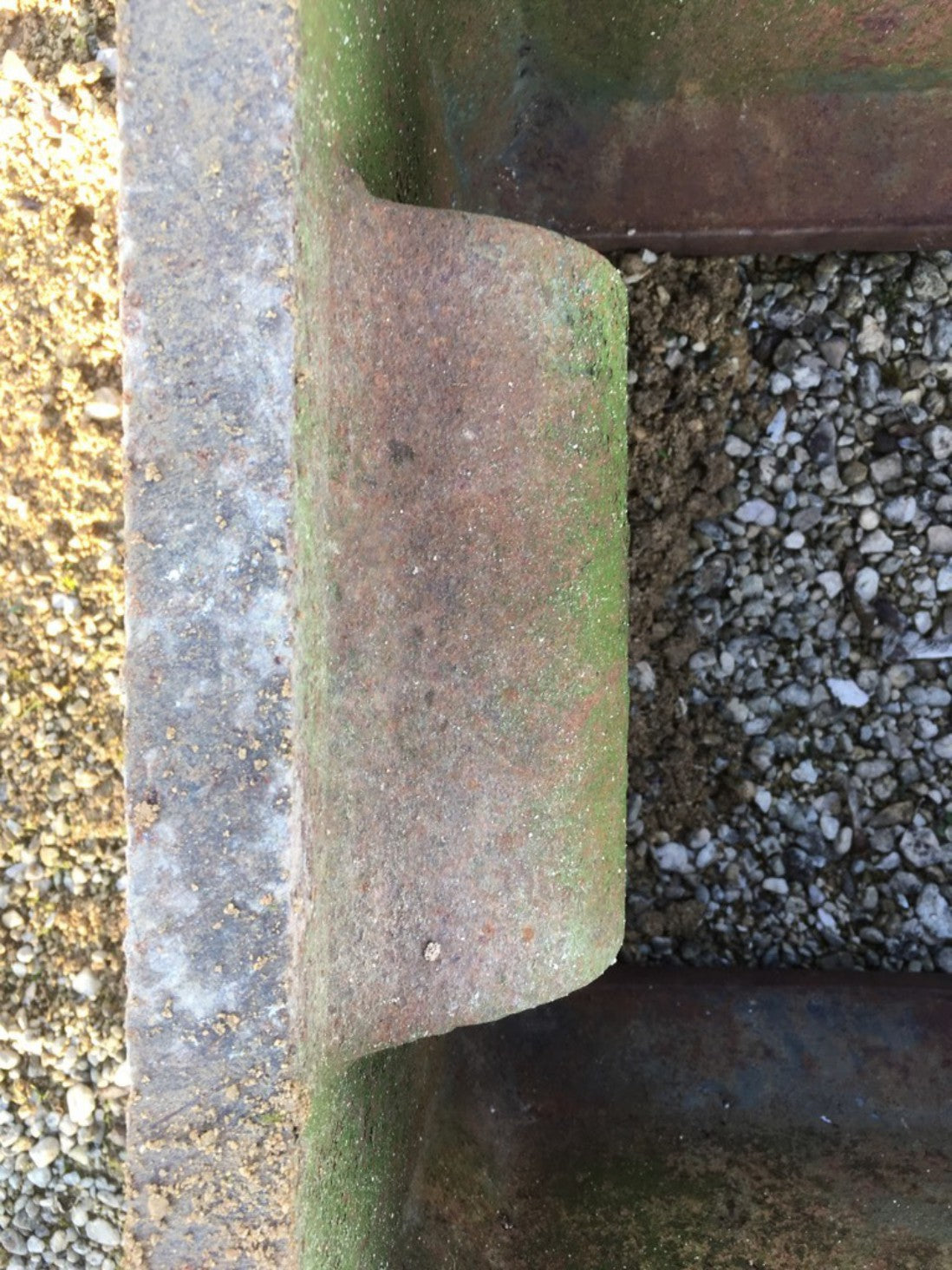 10" High Salvaged Old Cast Iron Blacksmith Farrier Anvil Stand Base