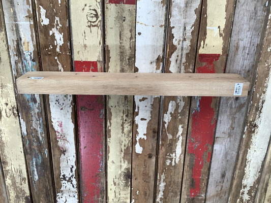 Reclaimed Rustic Solid English Oak Floating Shelf Plank 2'5"L