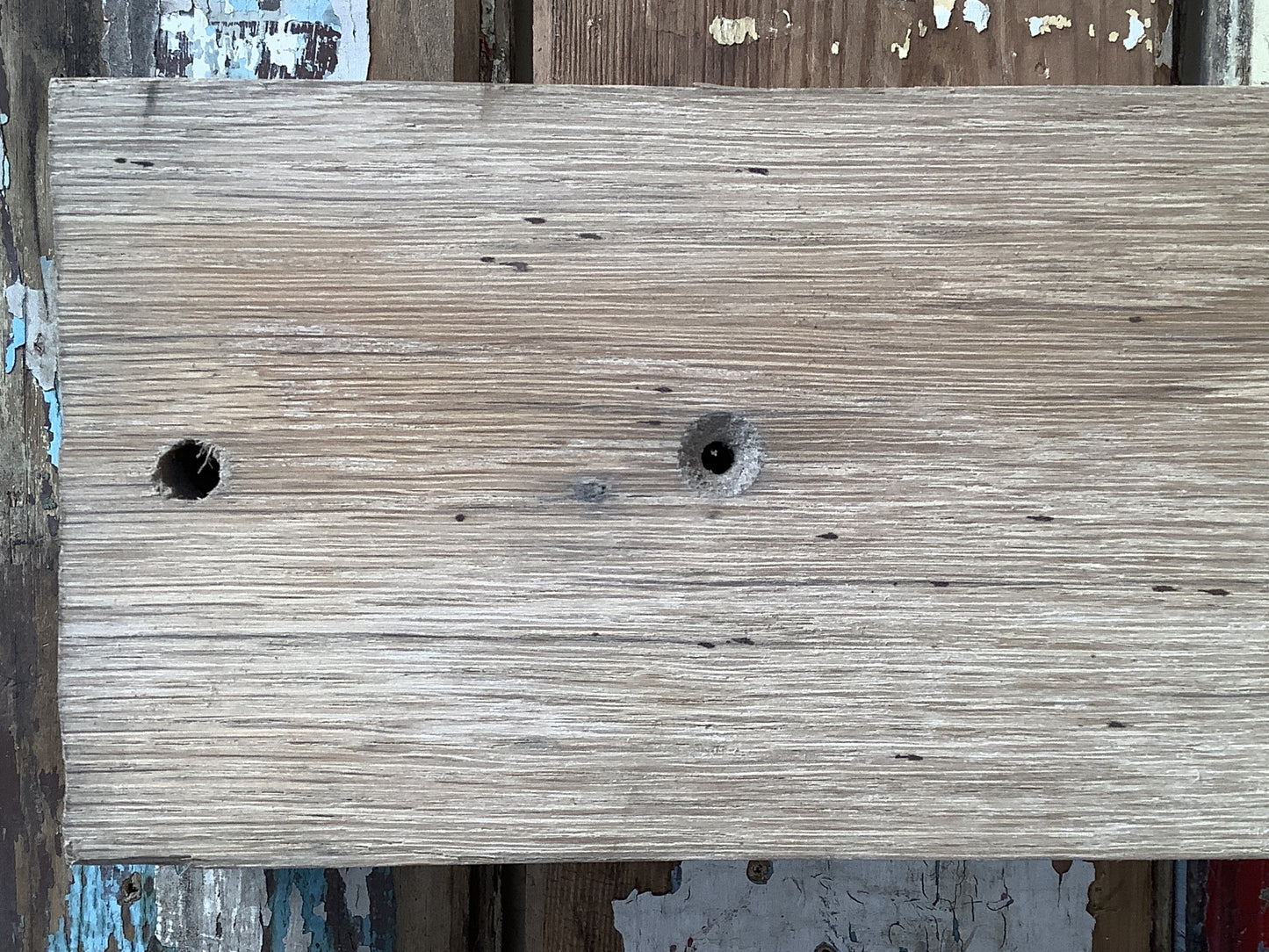 Reclaimed Rustic Solid English Oak Floating Shelf Plank 2'5"L