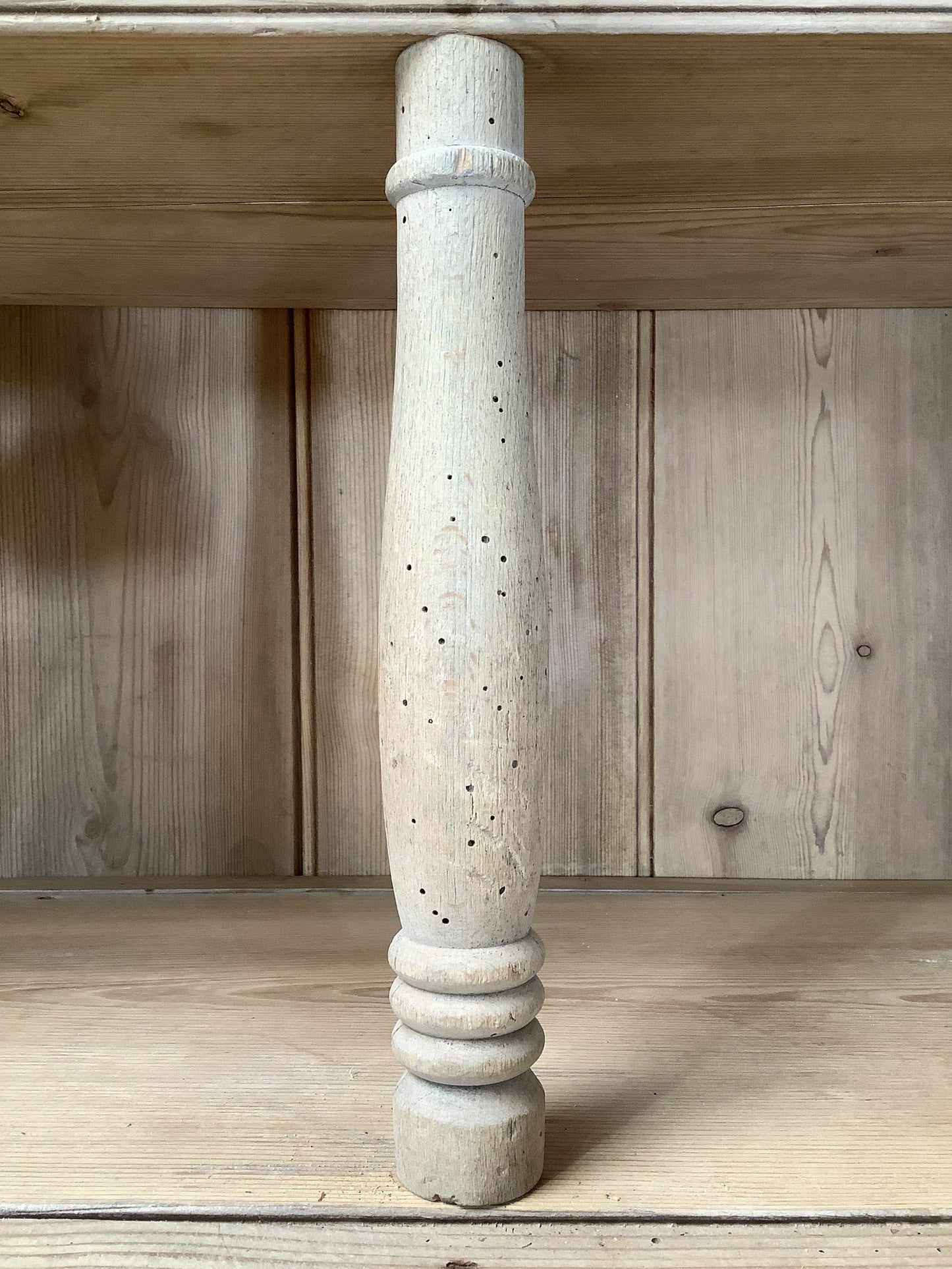 Rustic Old Country Pine Welsh Kitchen Dresser 6'6"High x 5'3" Wide