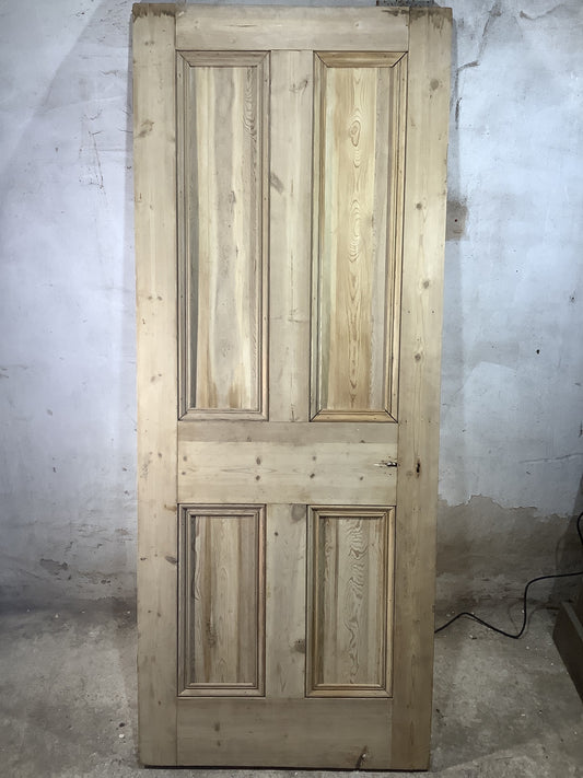 Main Picture Victorian Internal Stripped  Pine Reclaimed Door