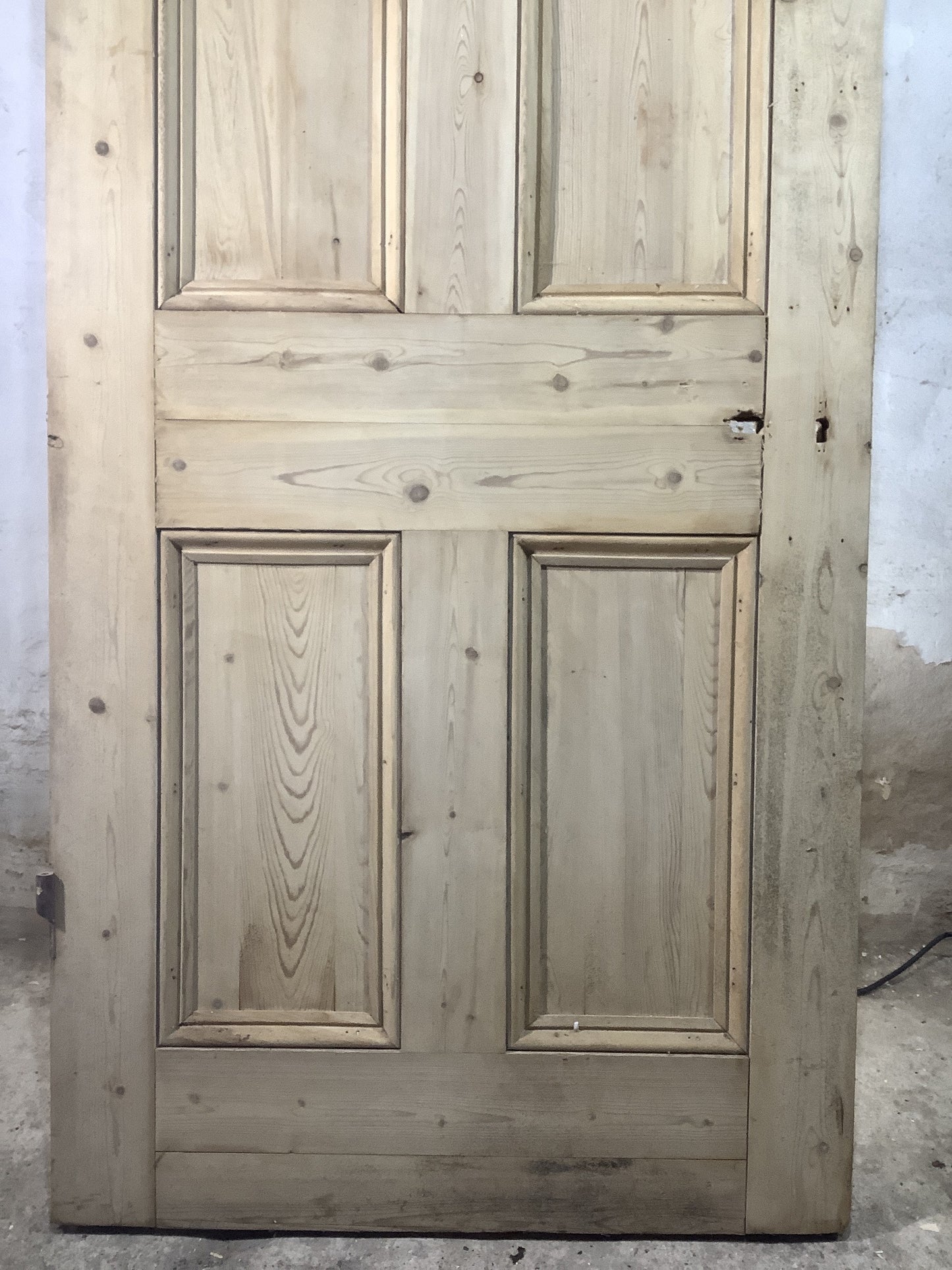 3rd Pic Victorian Internal Stripped  Pine Reclaimed Door