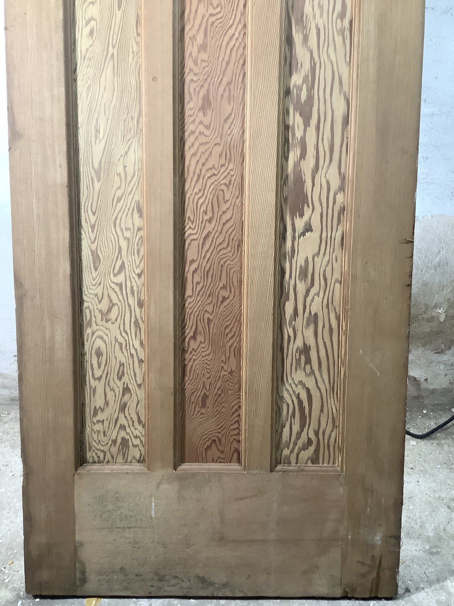 3rd Pic 1930s Internal Stripped  Pitch Pine Reclaimed Door