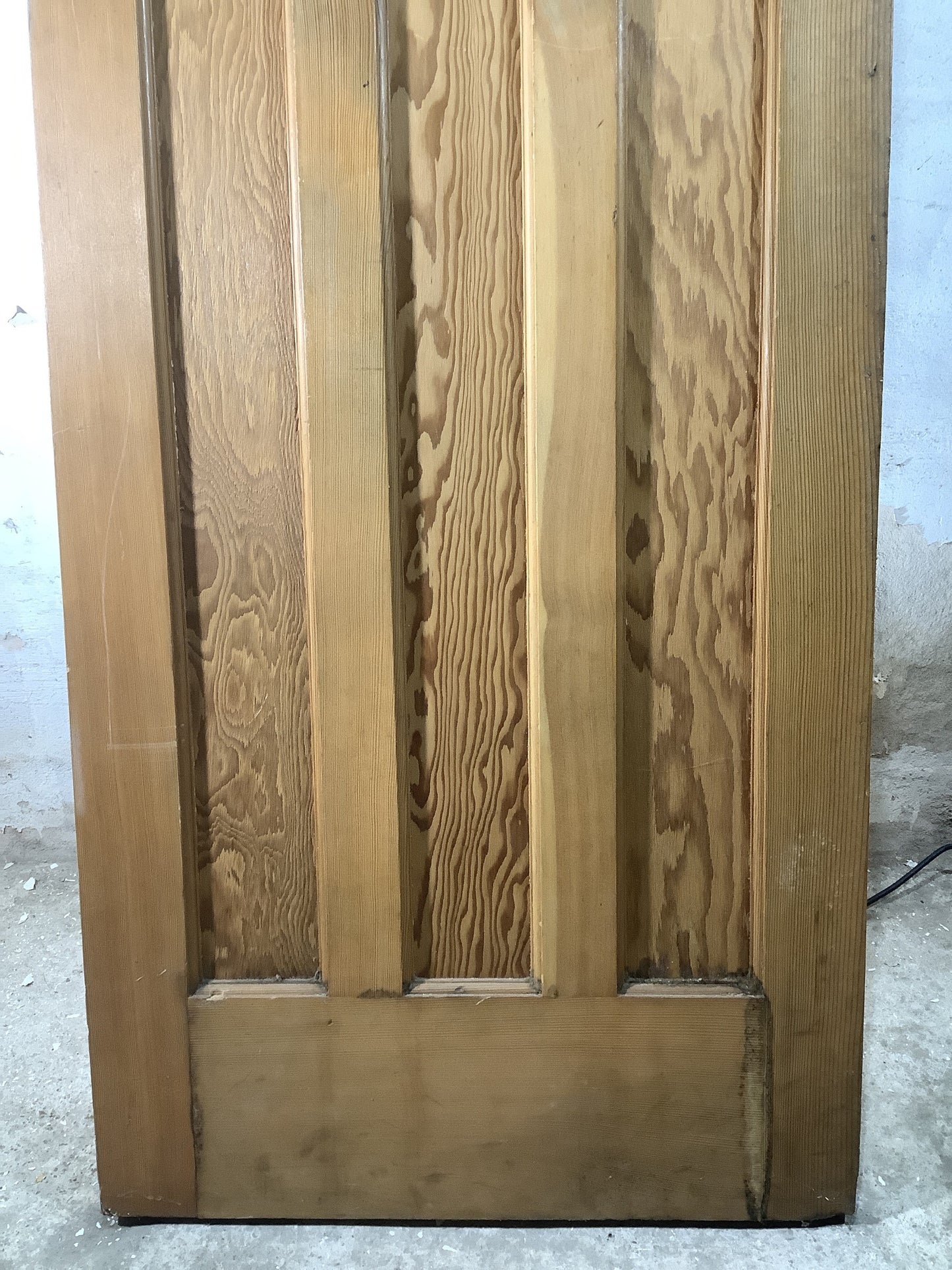 3rd Pic 1930s Internal Stripped  Pitch Pine Reclaimed Door