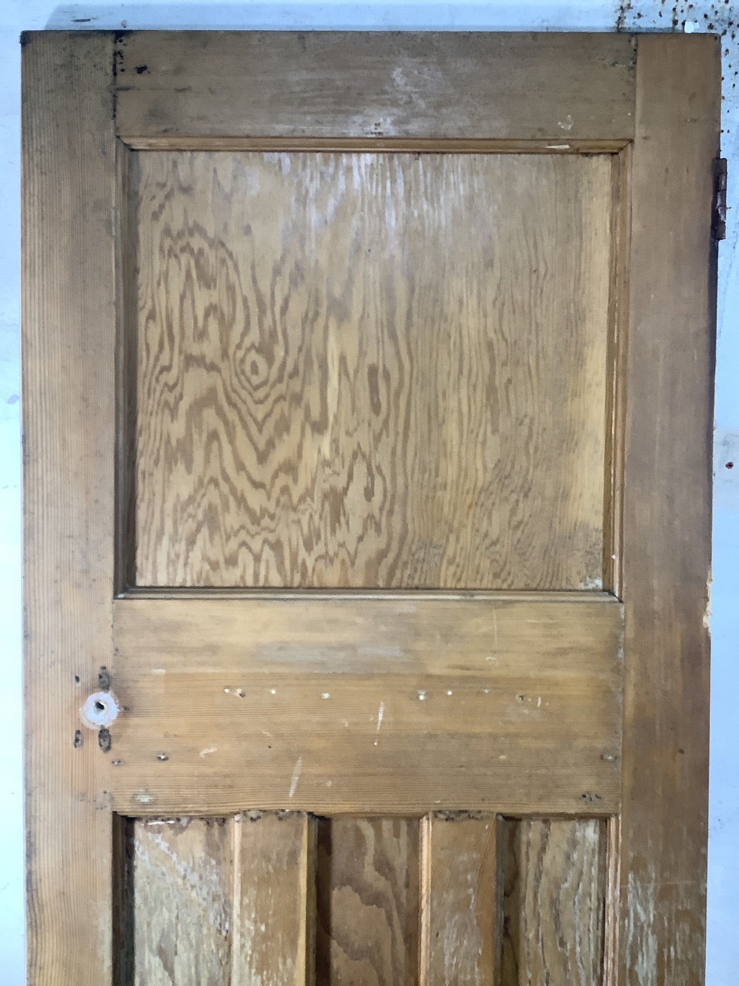 8th Pic 1930s Internal Stripped  Pitch Pine Reclaimed Door