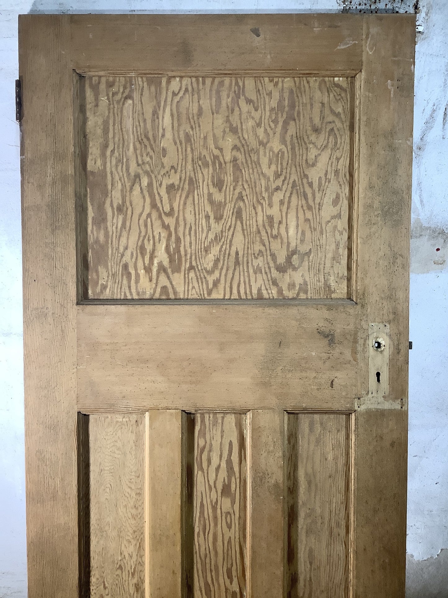 2nd Pic 1930s Internal Stripped  Pitch Pine Reclaimed Door