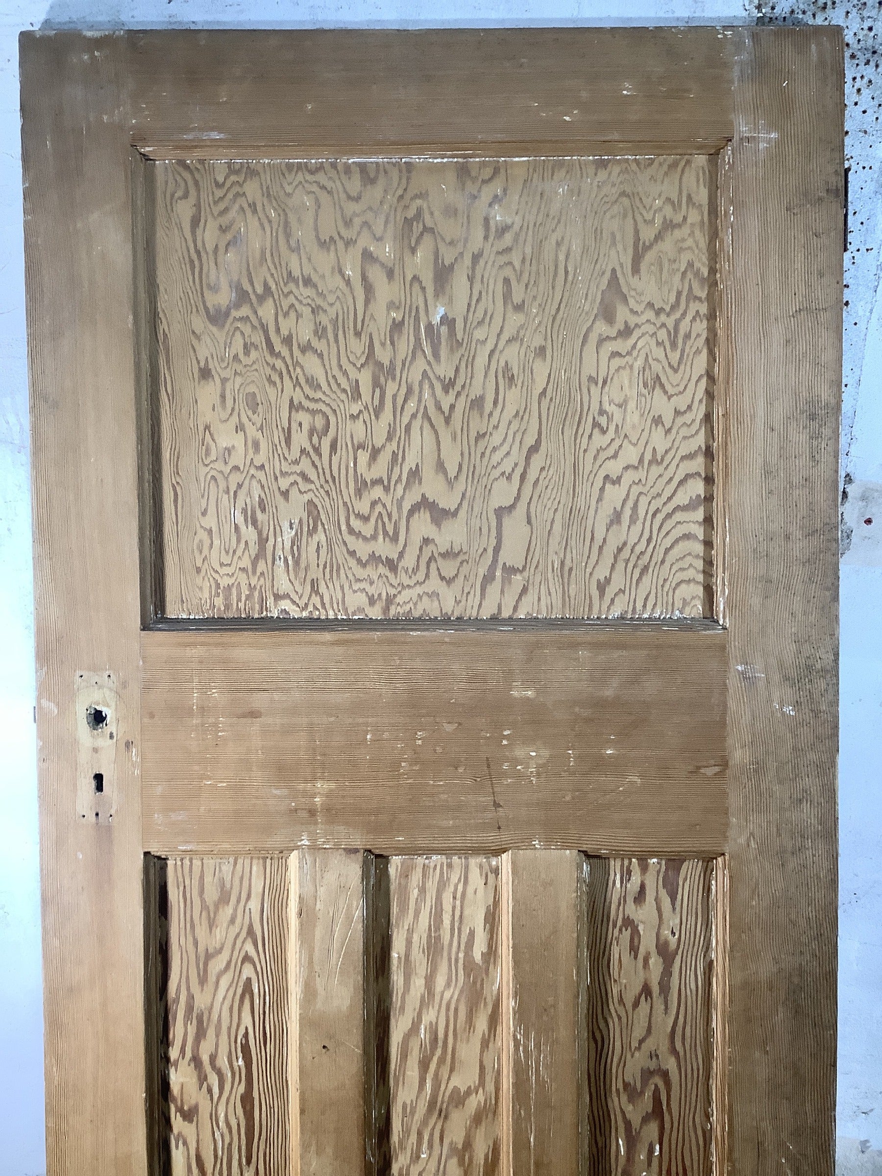 8th Pic 1930s Internal Stripped  Pitch Pine Reclaimed Door