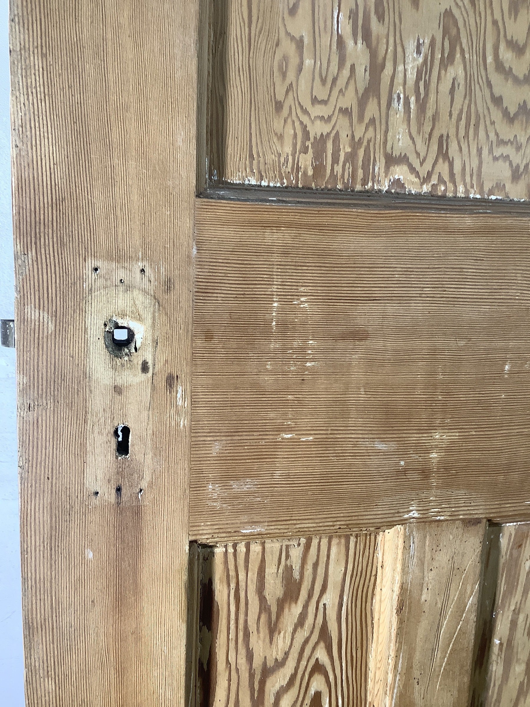 10th Pic 1930s Internal Stripped  Pitch Pine Reclaimed Door