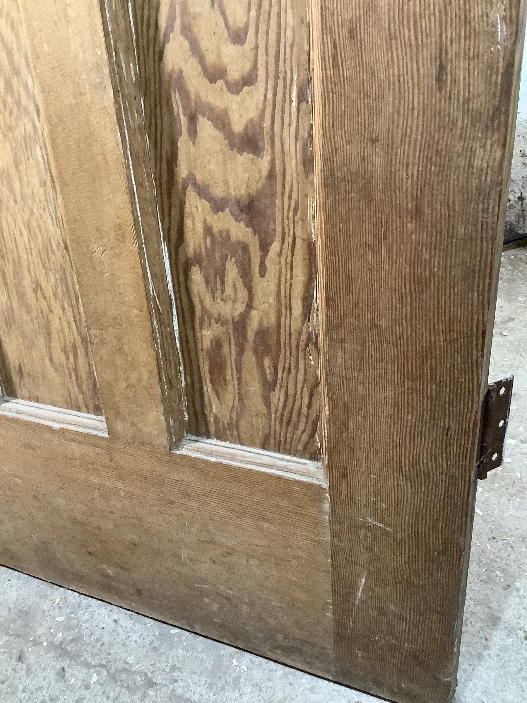 12th Pic 1930s Internal Stripped  Pitch Pine Reclaimed Door