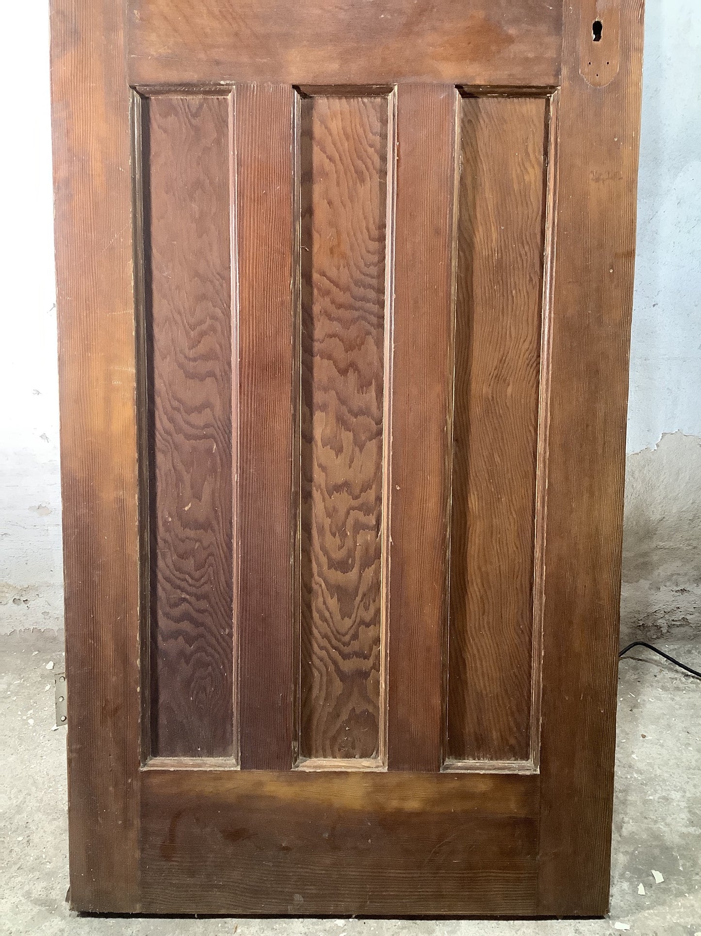 3rd Pic 1930s Internal Varnished  Pitch Pine Reclaimed Door