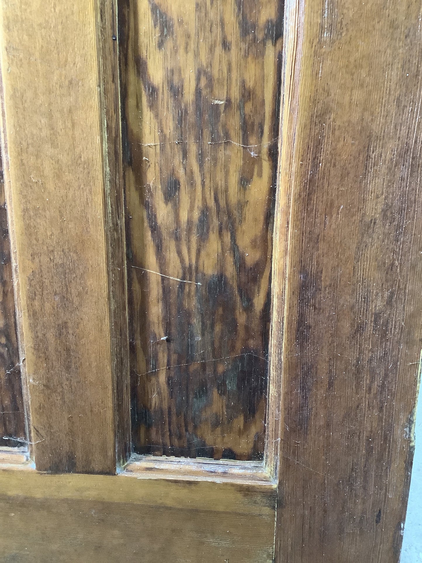 6th Pic 1930s Internal Varnished  Pitch Pine Reclaimed Door