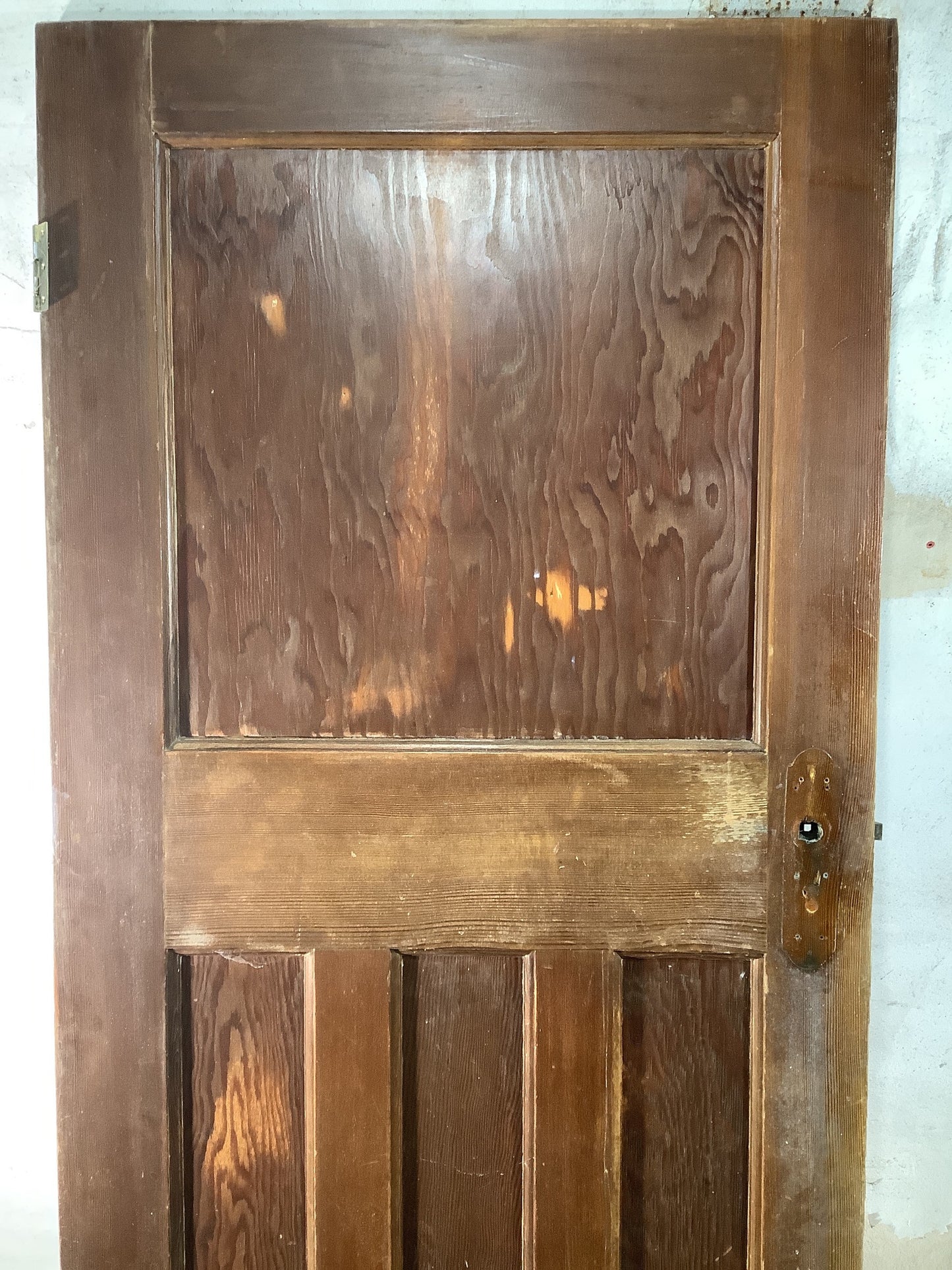 8th Pic 1930s Internal Varnished  Pitch Pine Reclaimed Door