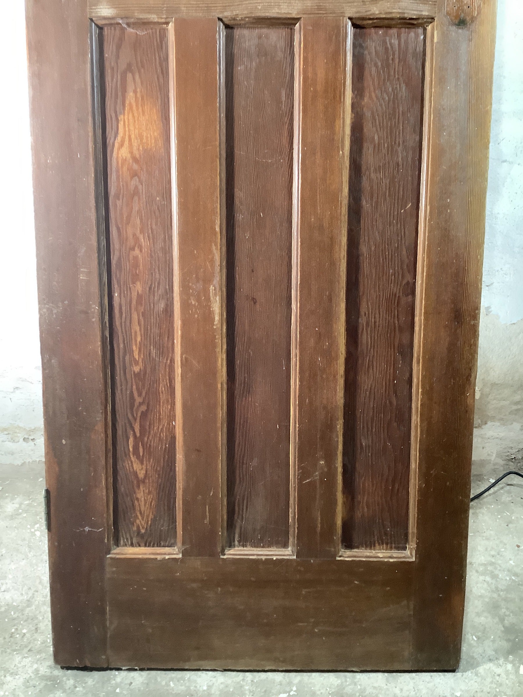 9th Pic 1930s Internal Varnished  Pitch Pine Reclaimed Door