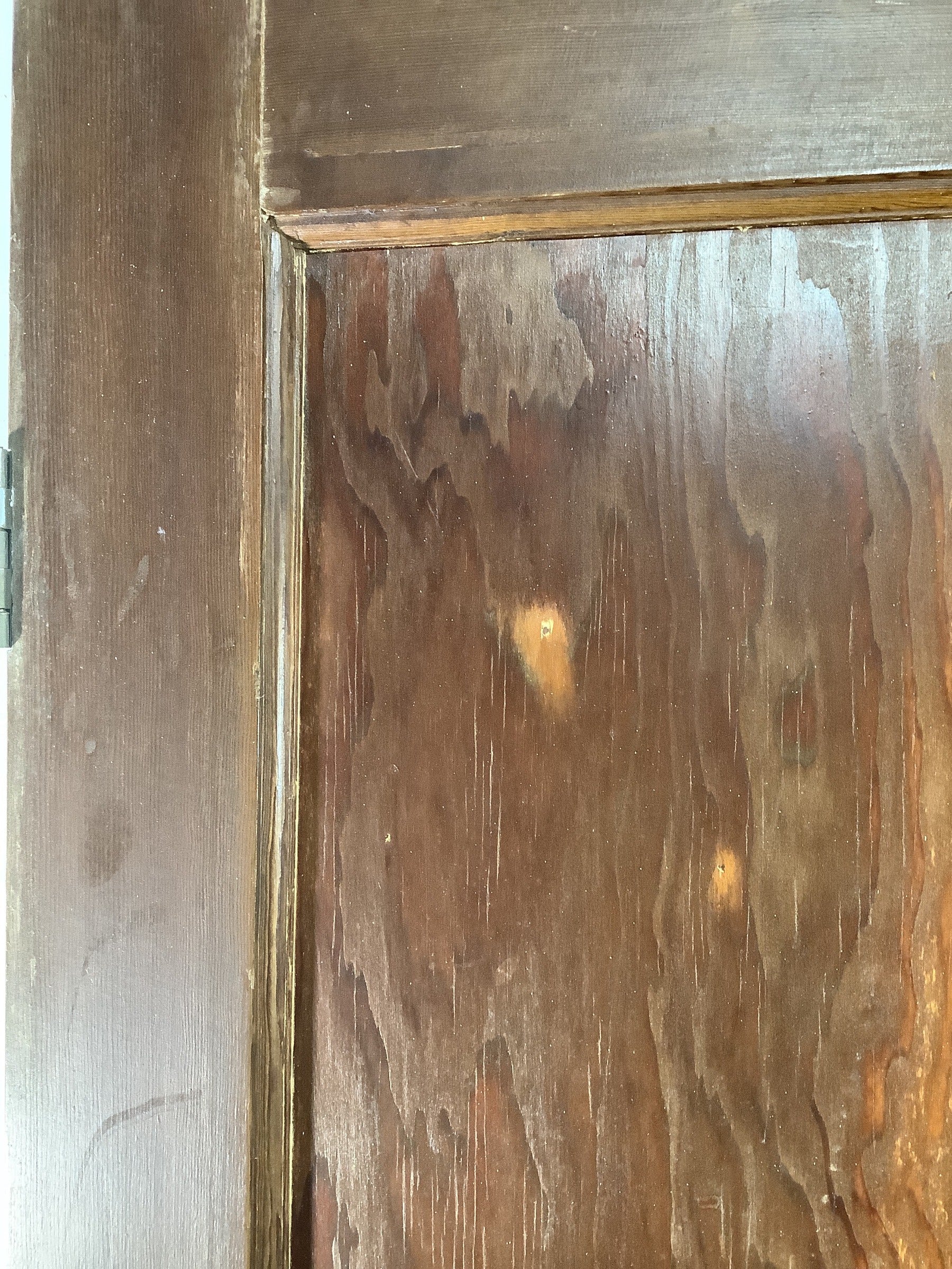 11th Pic 1930s Internal Varnished  Pitch Pine Reclaimed Door