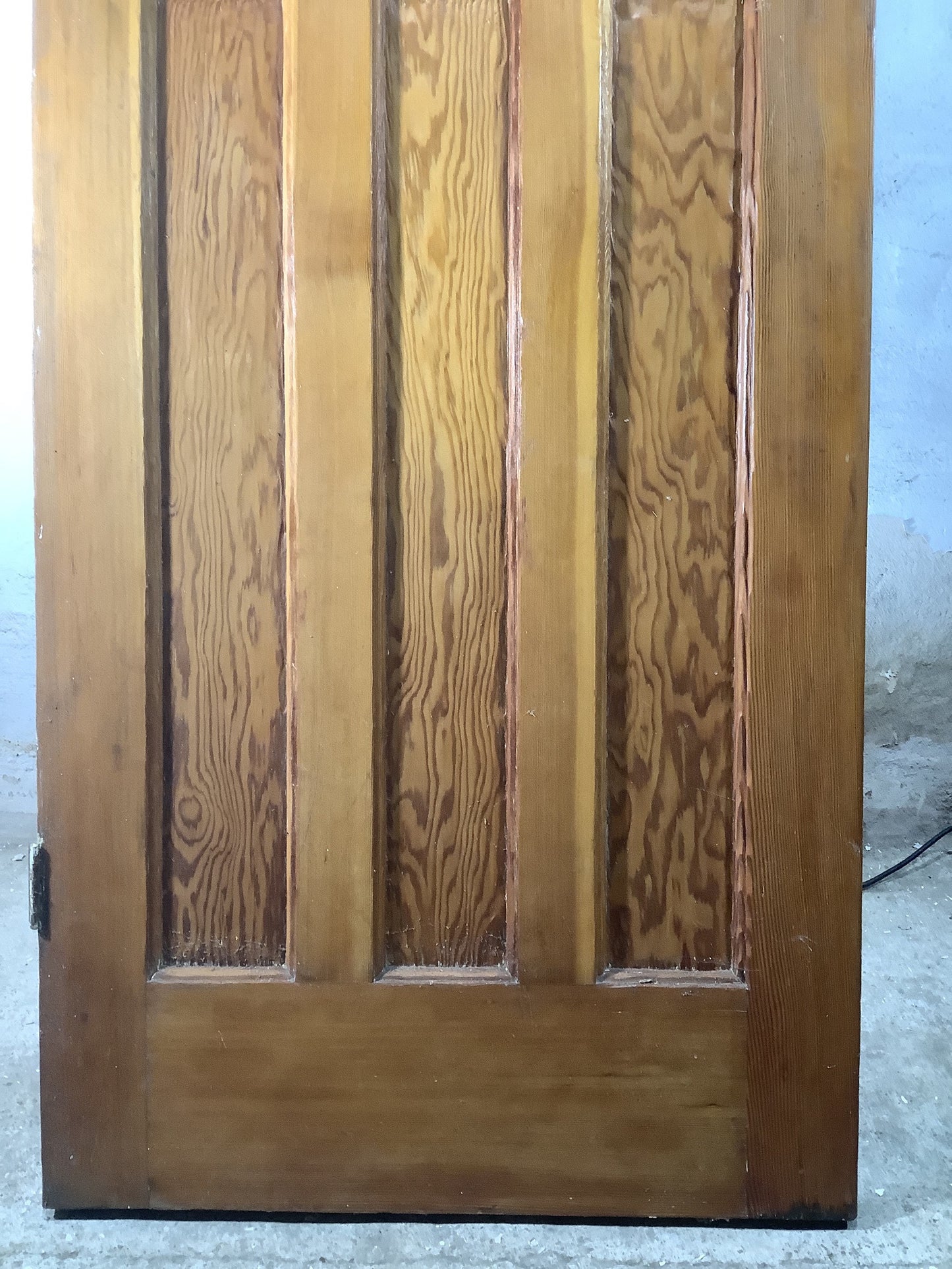 3rd Pic 1930s Internal Varnished  Pitch Pine Reclaimed Door