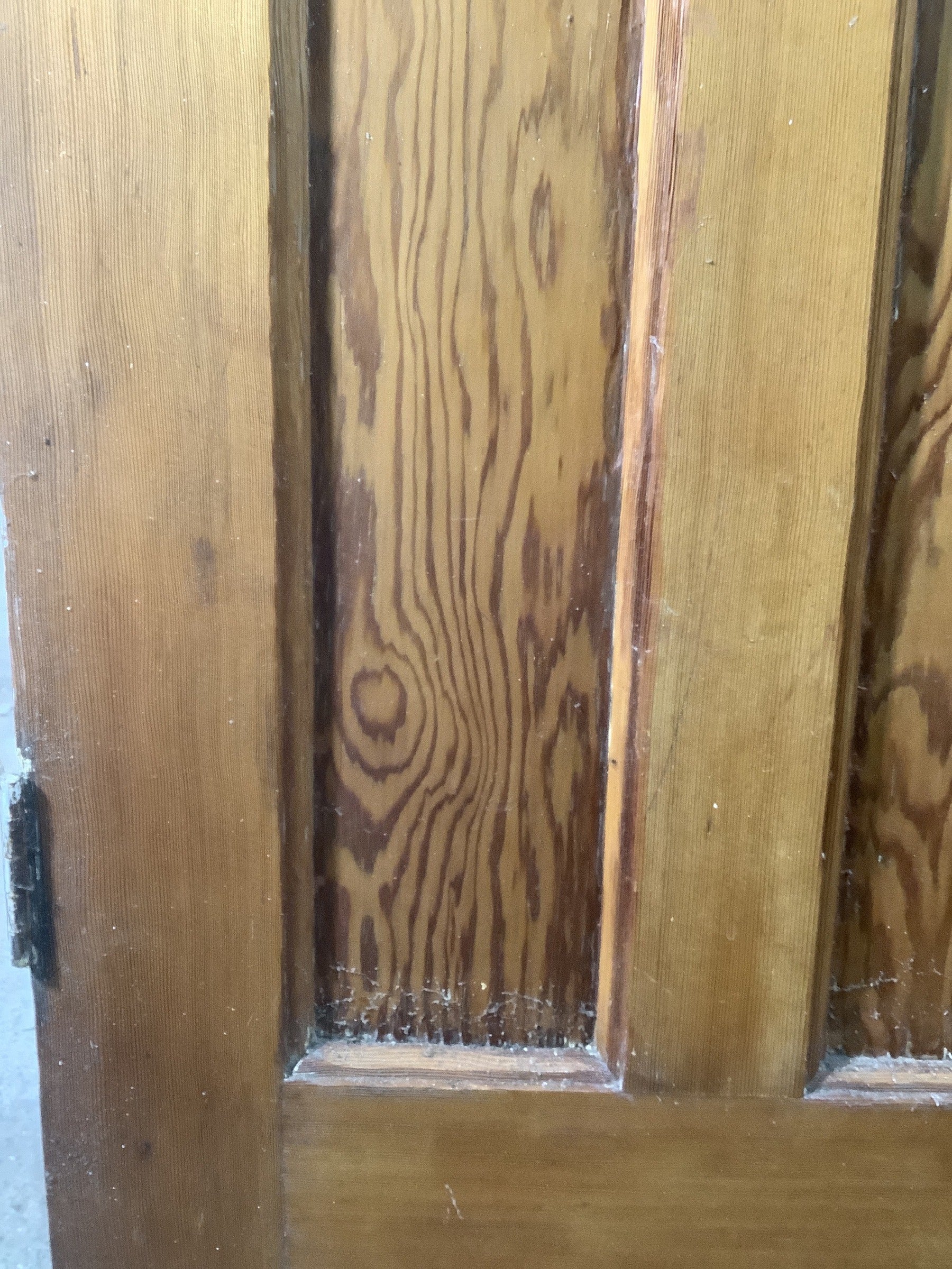 6th Pic 1930s Internal Varnished  Pitch Pine Reclaimed Door