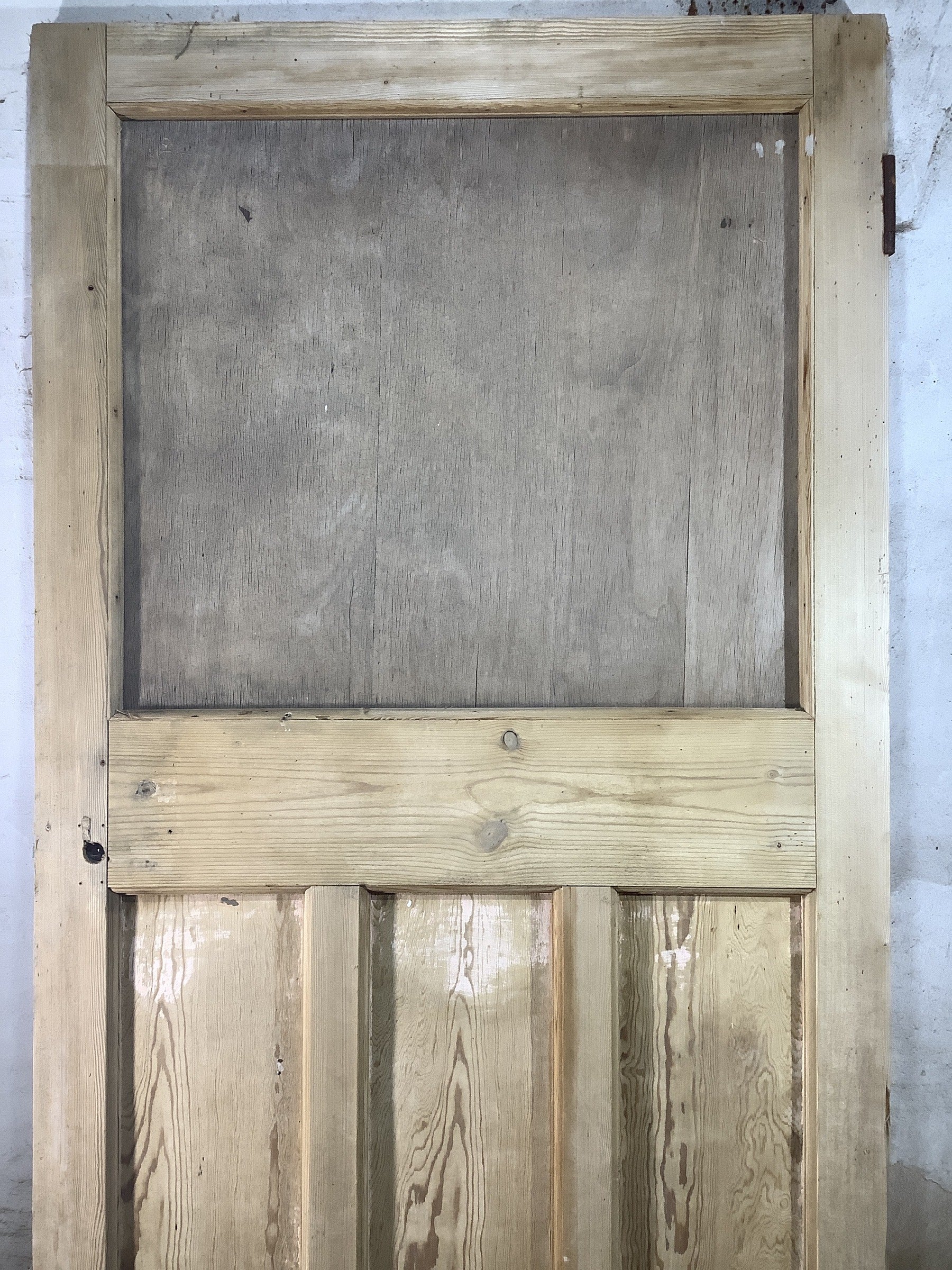 2nd Pic 1930s Internal Stripped  Pine Reclaimed Door