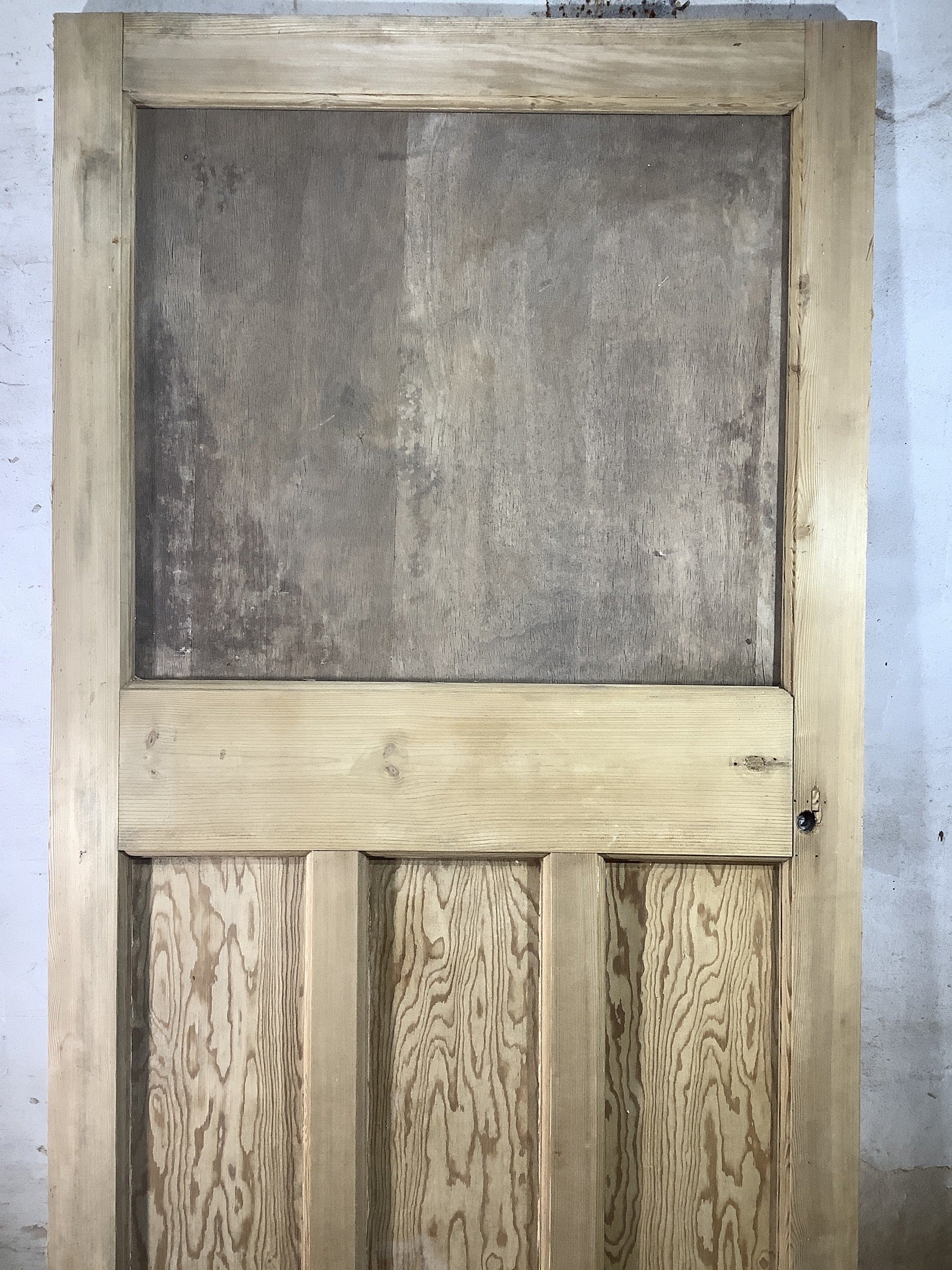 8th Pic 1930s Internal Stripped  Pine Reclaimed Door