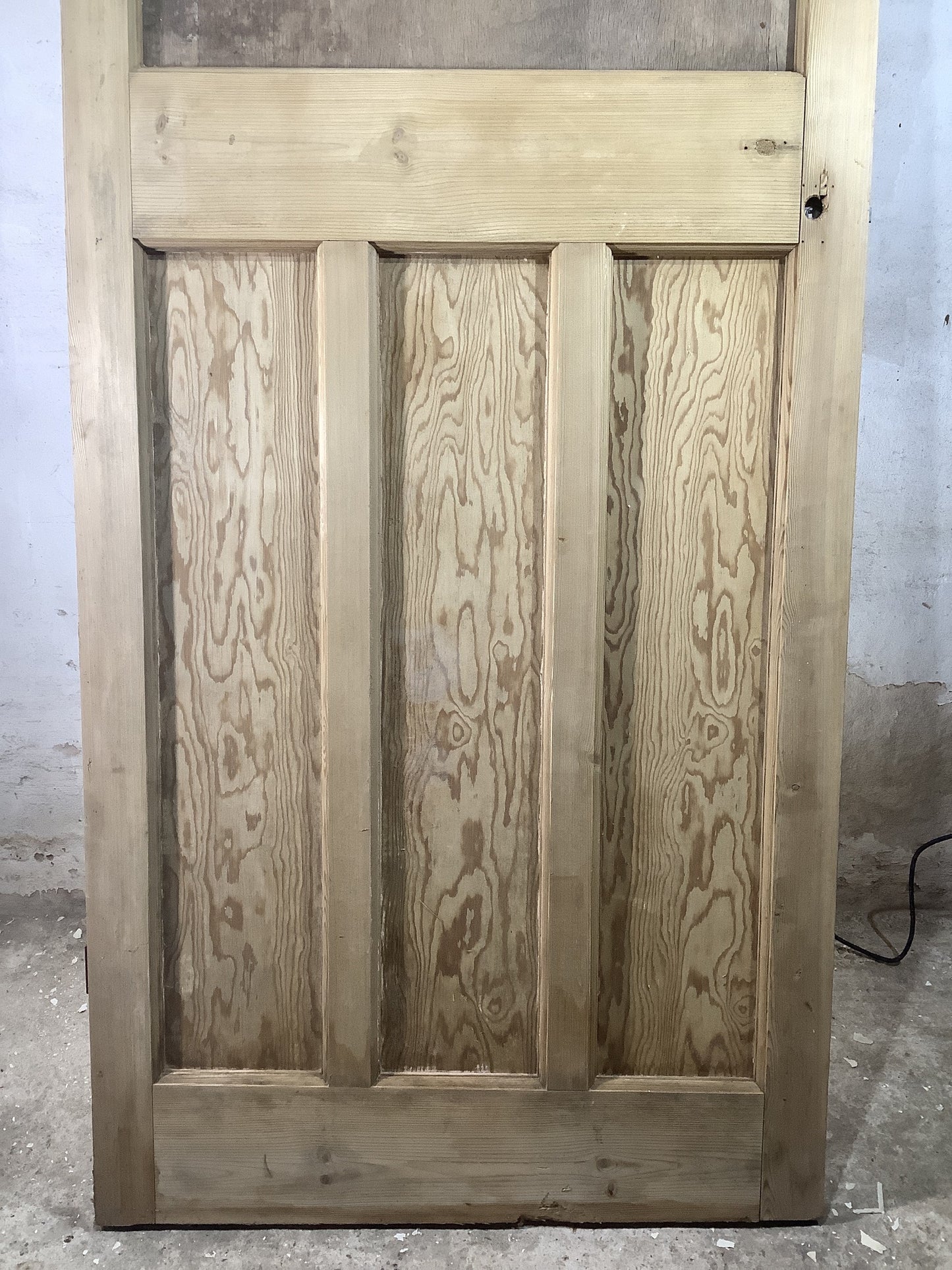 9th Pic 1930s Internal Stripped  Pine Reclaimed Door