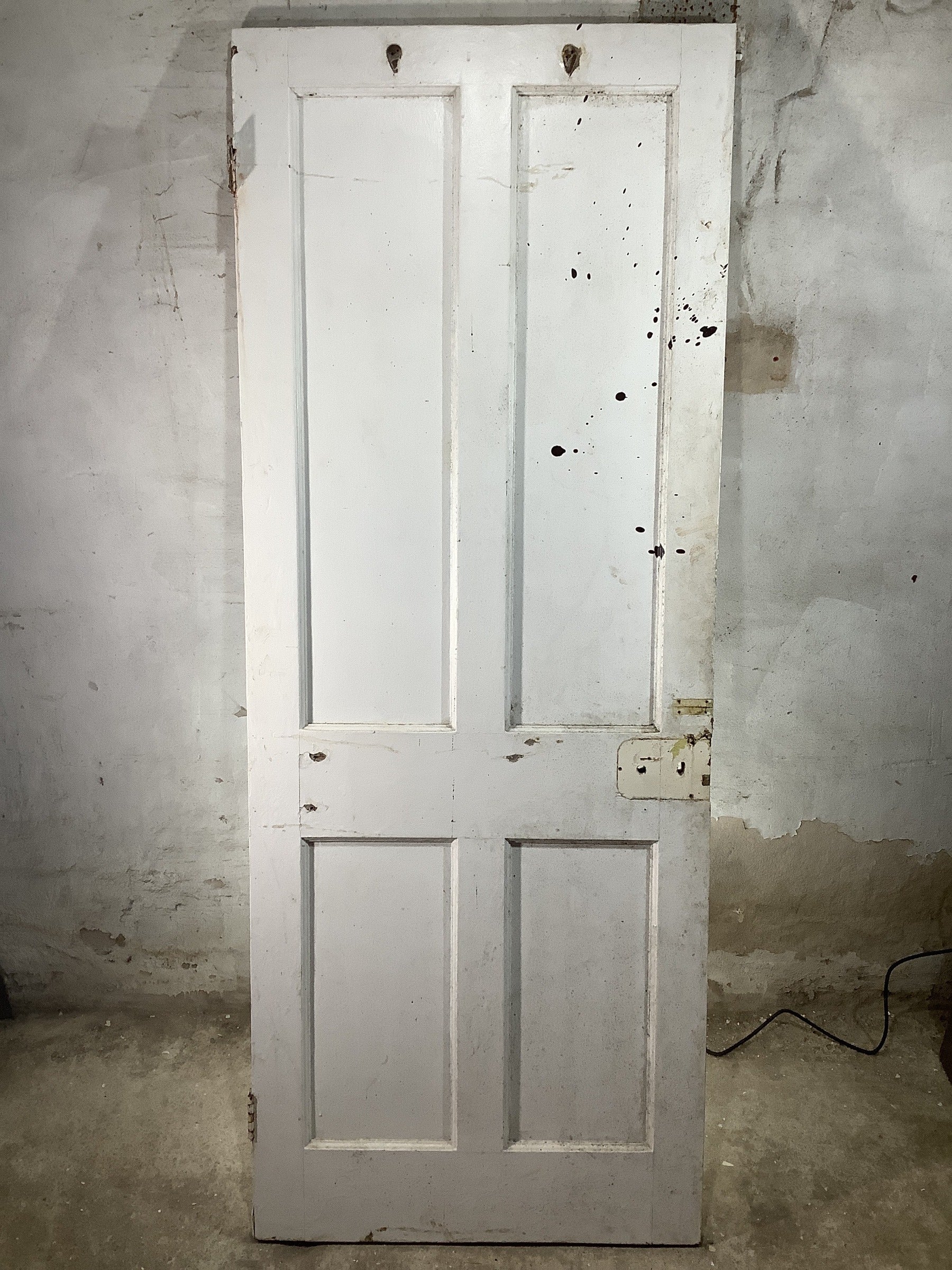 Main Picture 1930s Internal Painted  Pitch Pine Reclaimed Door