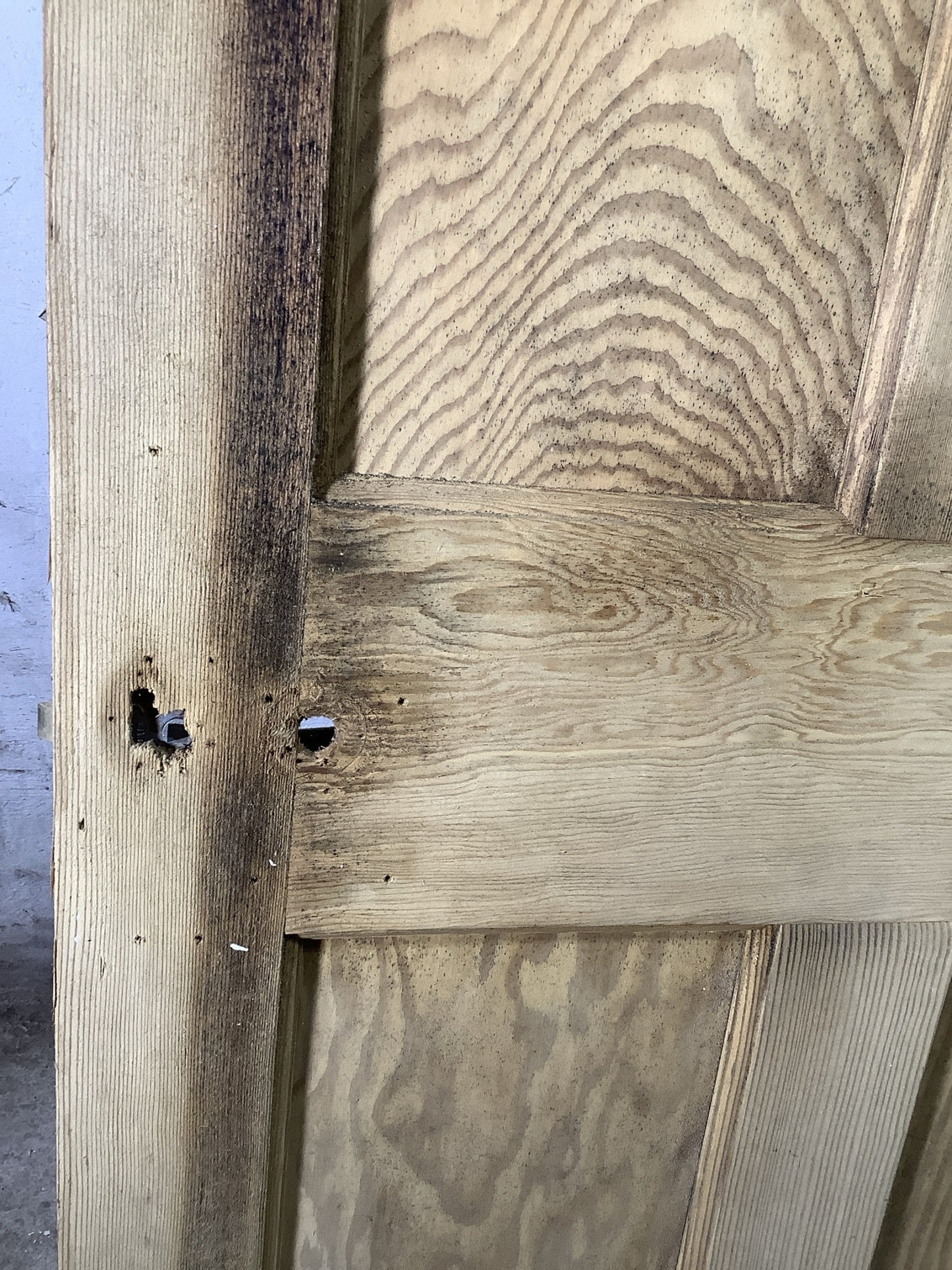 4th Pic 1930s Internal Stripped  Pitch Pine Reclaimed Door